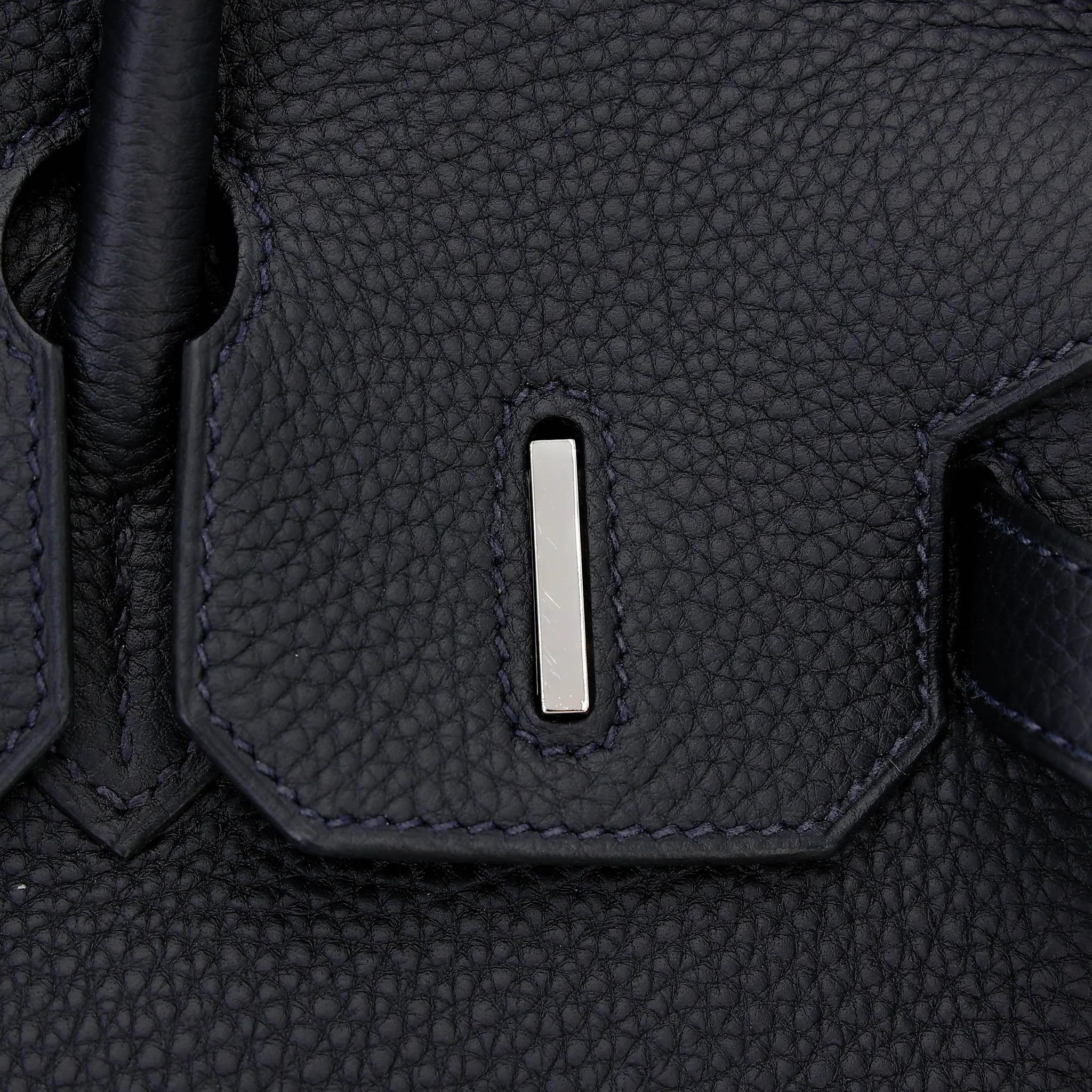 Excellent ( Rank SA ) HERMÈS Birkin 30 Caban (3Y) Togo Palladium hardware U (2022) - 9