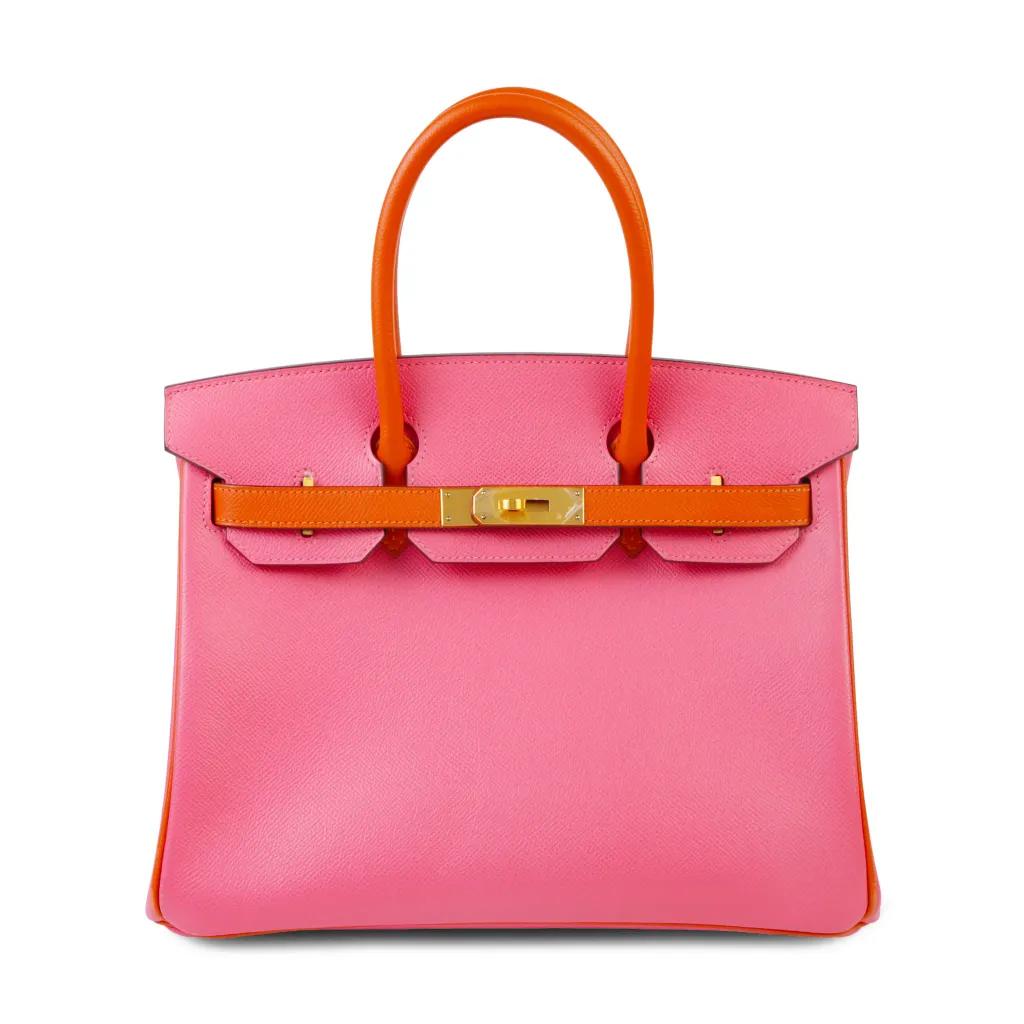Birkin 30 Rose Azalee (8W) Orange
