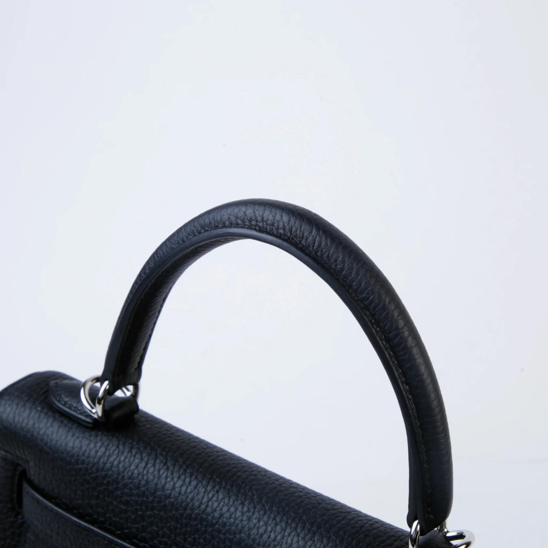 Brand New ( Rank N ) HERMÈS Kelly 25 Noir (89) Togo Palladium hardware G (2026) - 3
