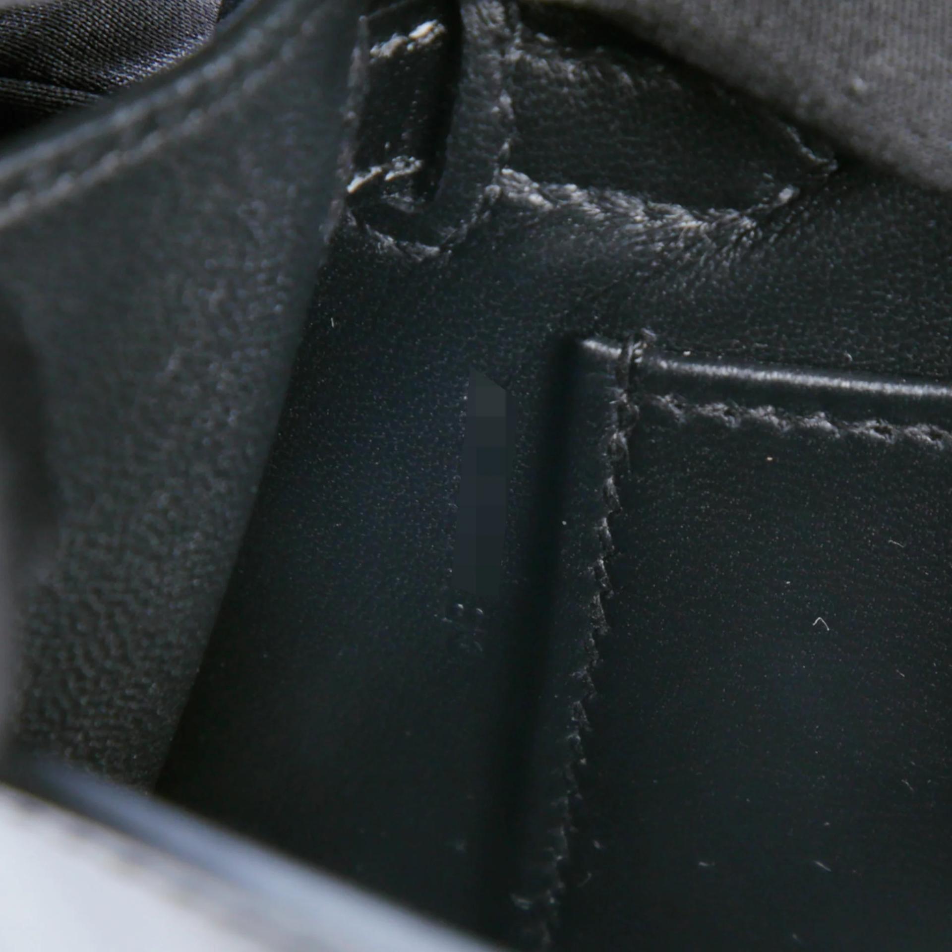 Brand New ( Rank N ) HERMÈS Mini Kelly II Noir (89) Box-calf Palladium hardware G (2026) - 13