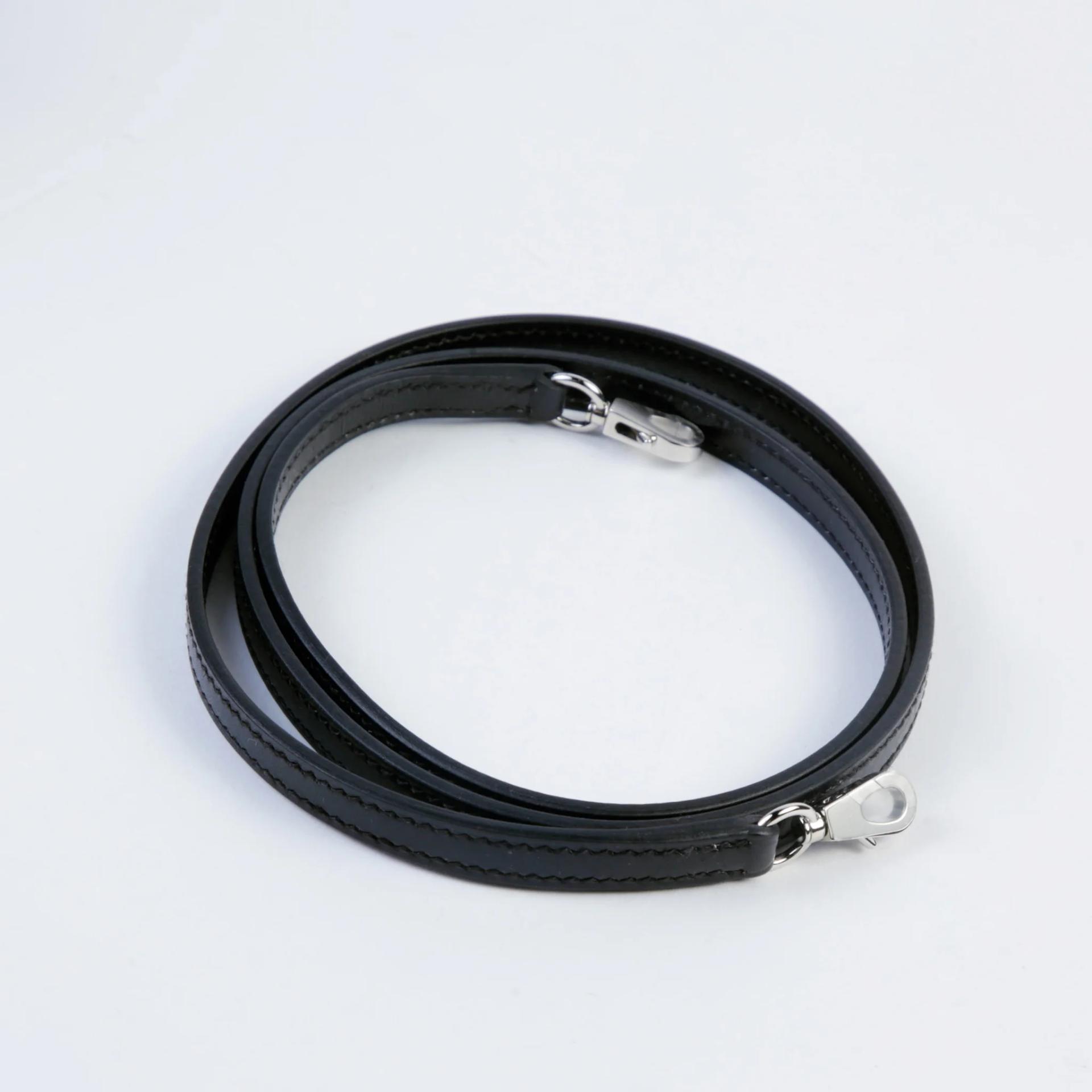 Brand New ( Rank N ) HERMÈS Mini Kelly II Noir (89) Box-calf Palladium hardware G (2026) - 14