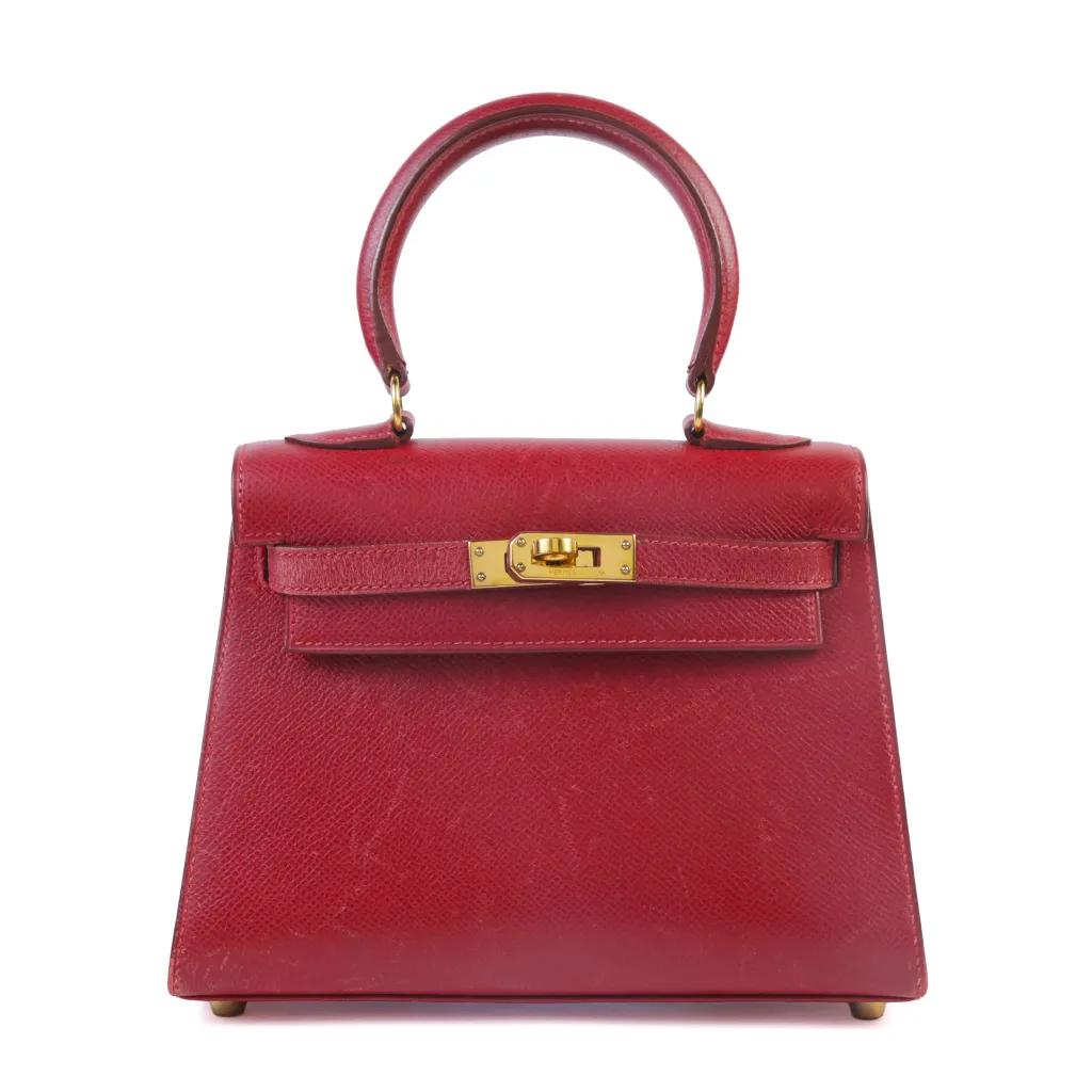 Vintage Mini Kelly 20 Rouge Vif (53)