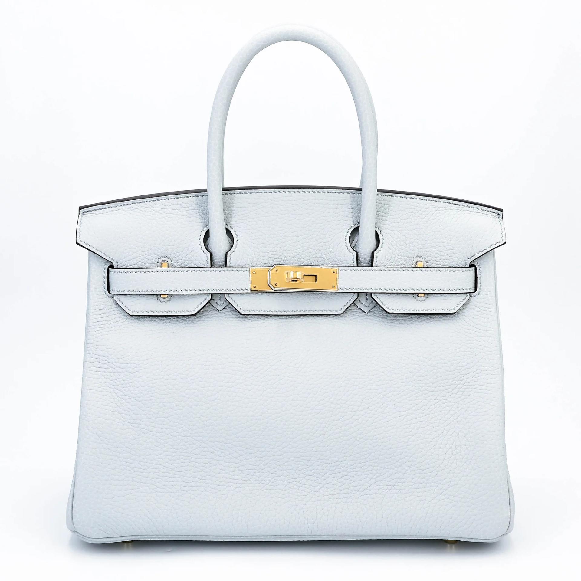 Birkin 30 Bleu Pale (08)
