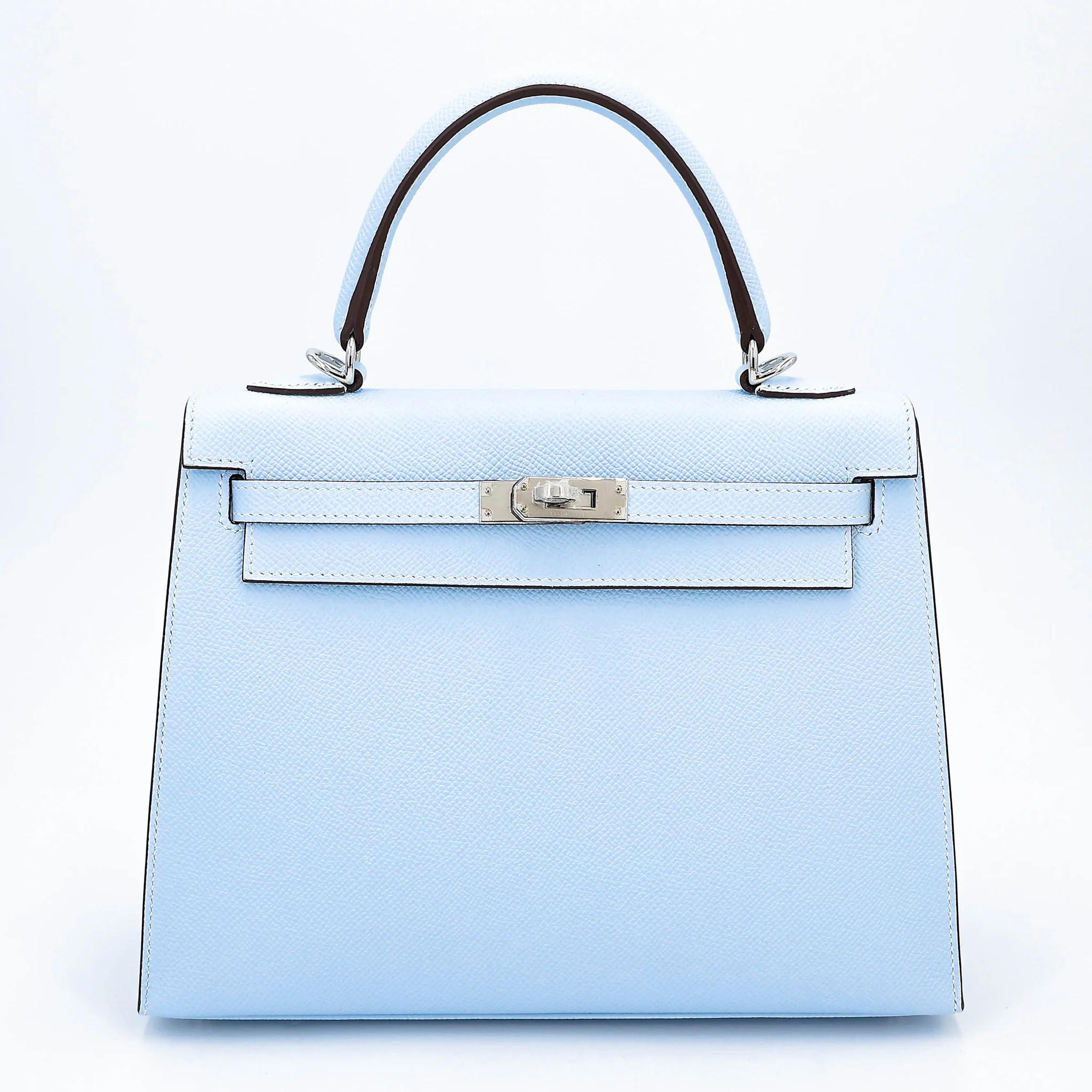 Kelly 25 Sellier Bleu Brume (T0)