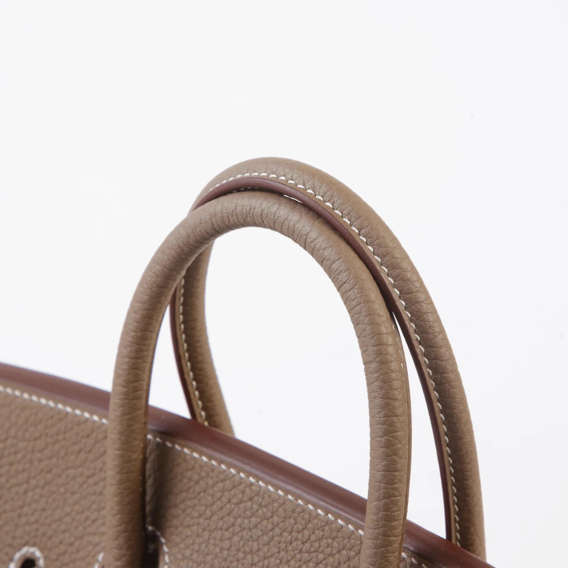 Brand New ( Rank N ) HERMÈS Birkin 25 Etoupe (18) Togo Palladium hardware G (2026) - 3