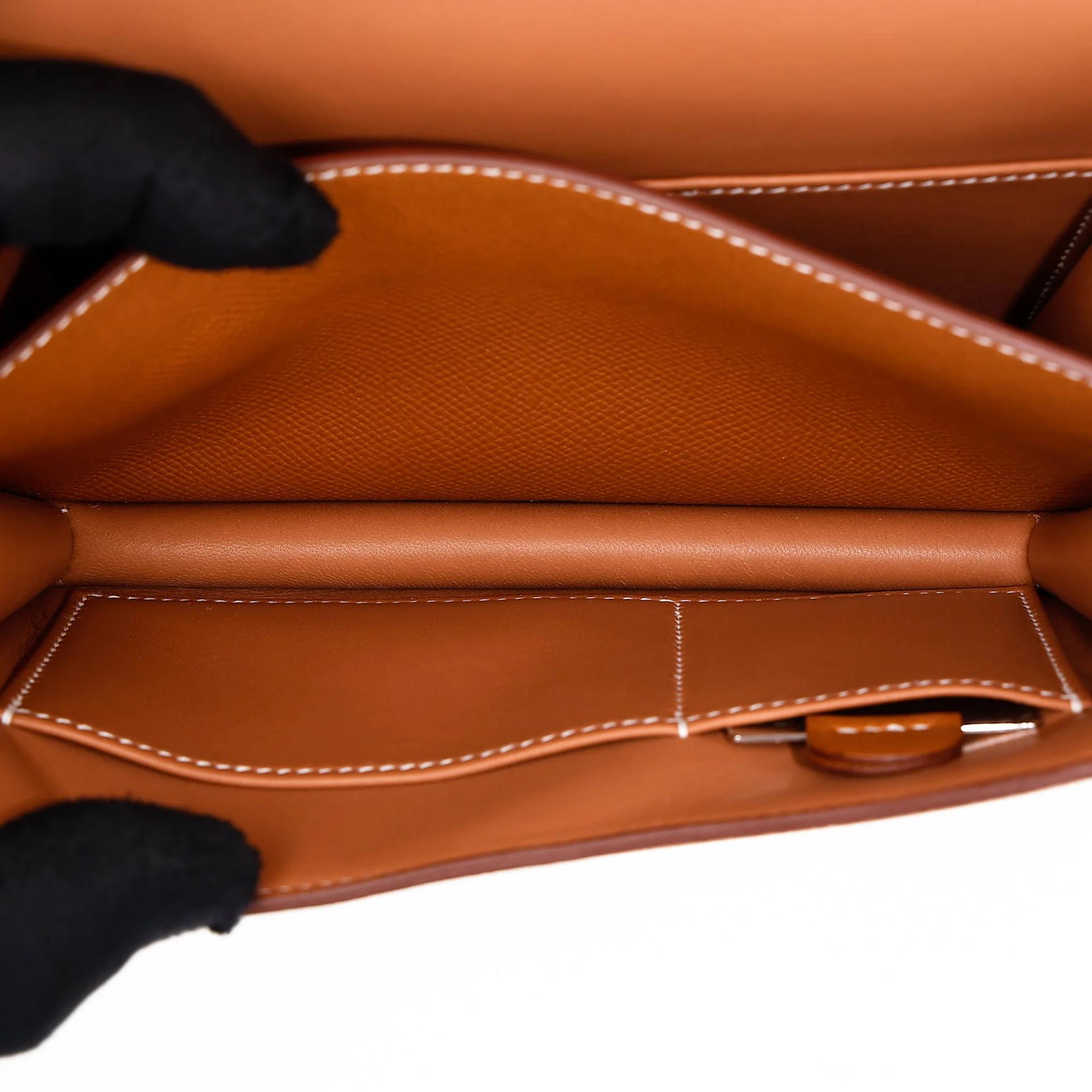 Brand New ( Rank N ) HERMÈS Constance Mini Gold (37) Epsom Gold hardware G (2026) - 17