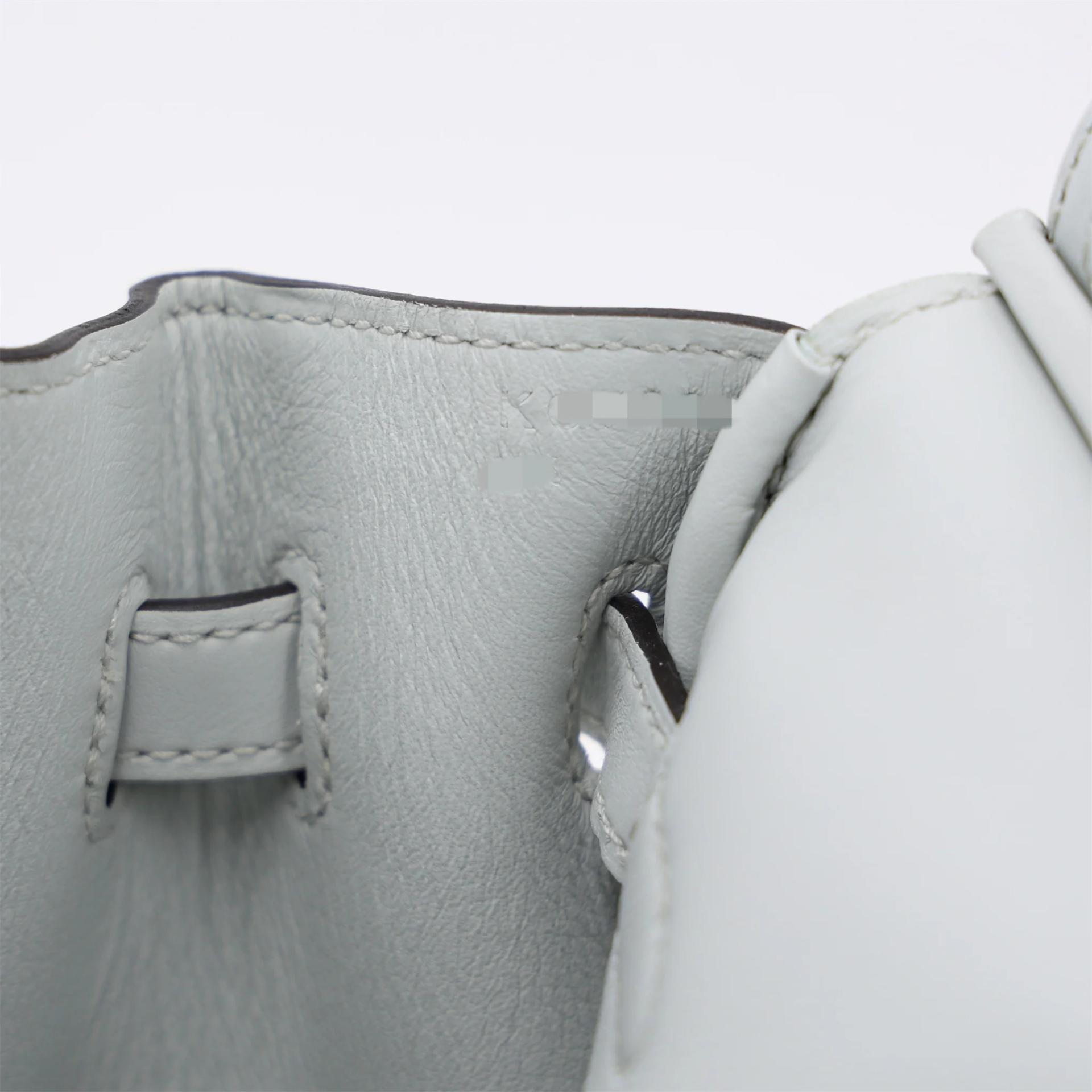 Brand New ( Rank N ) HERMÈS Limited Edition Birkin Cargo 25 Gris Platine (N4) Toile H canvas Swift Palladium hardware K (2025) - 15
