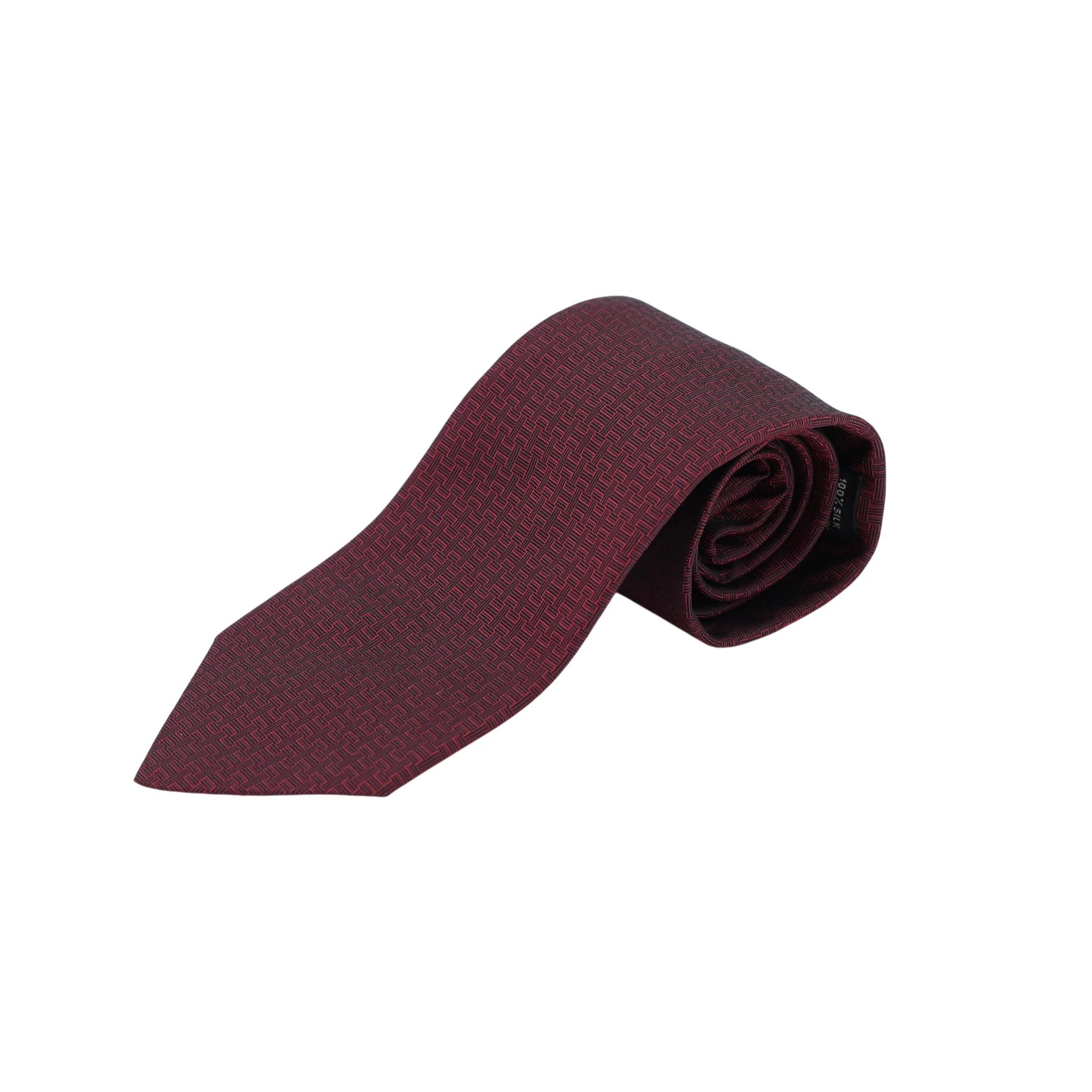 Neckties Burgundy Red