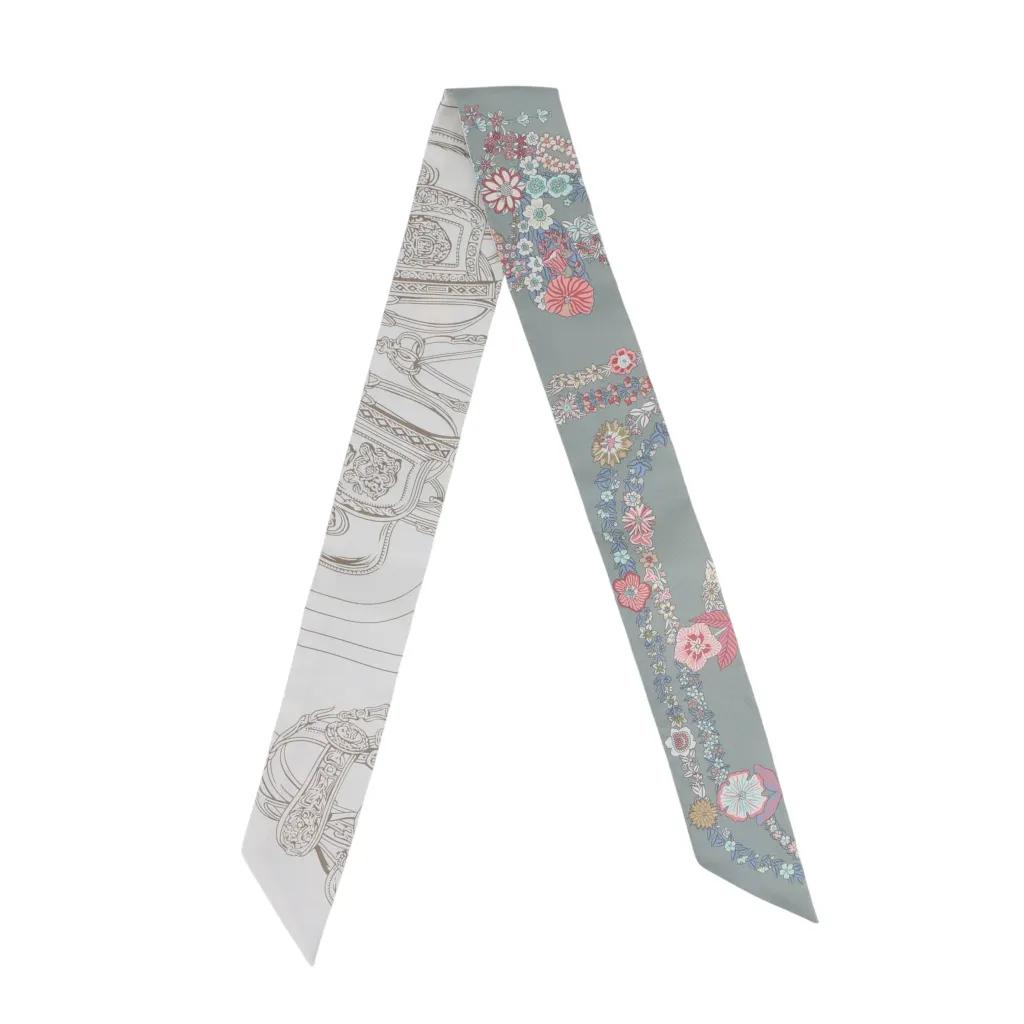 Twilly Brides de Gala Green Pink White