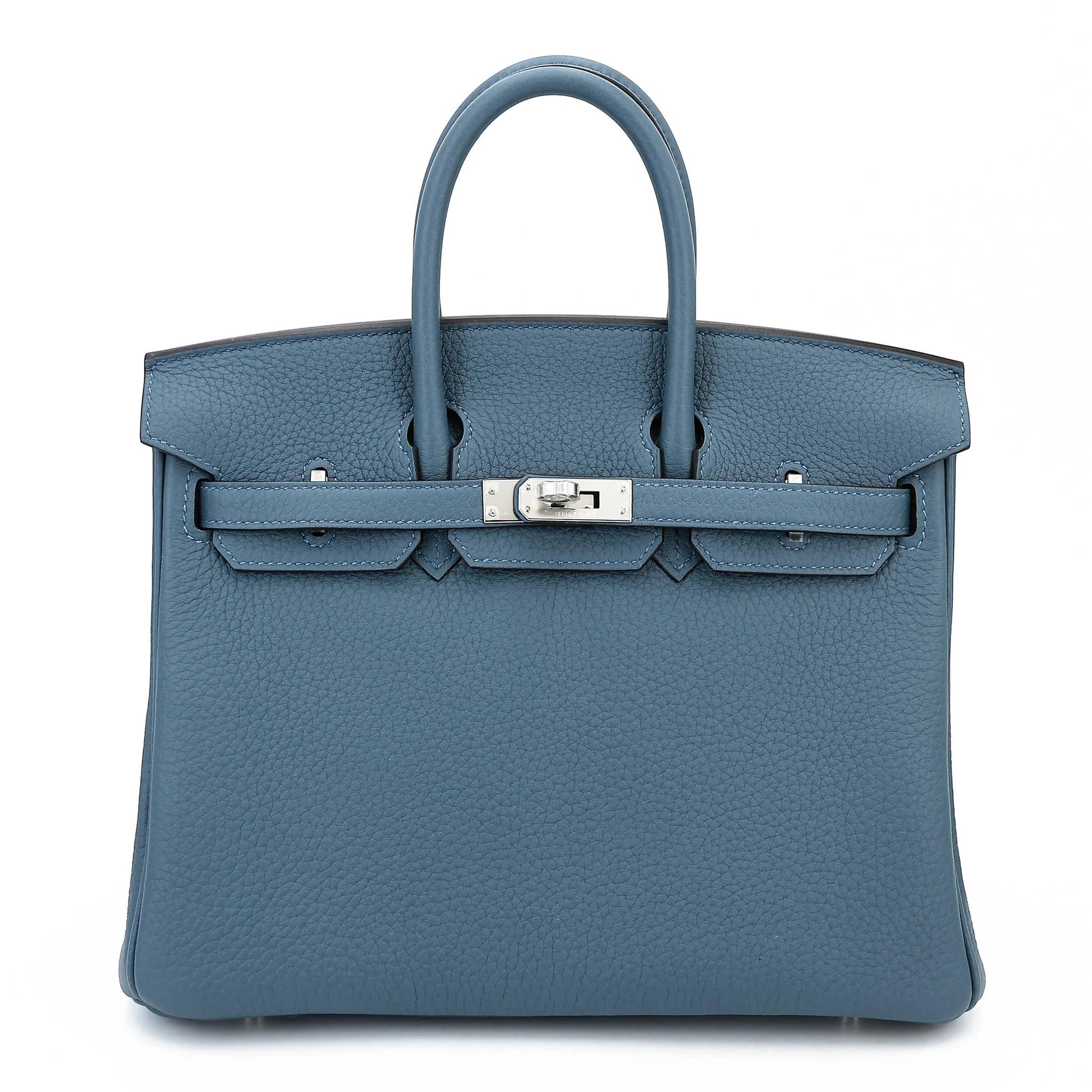 Birkin 25 Bleu Tempete (N7)