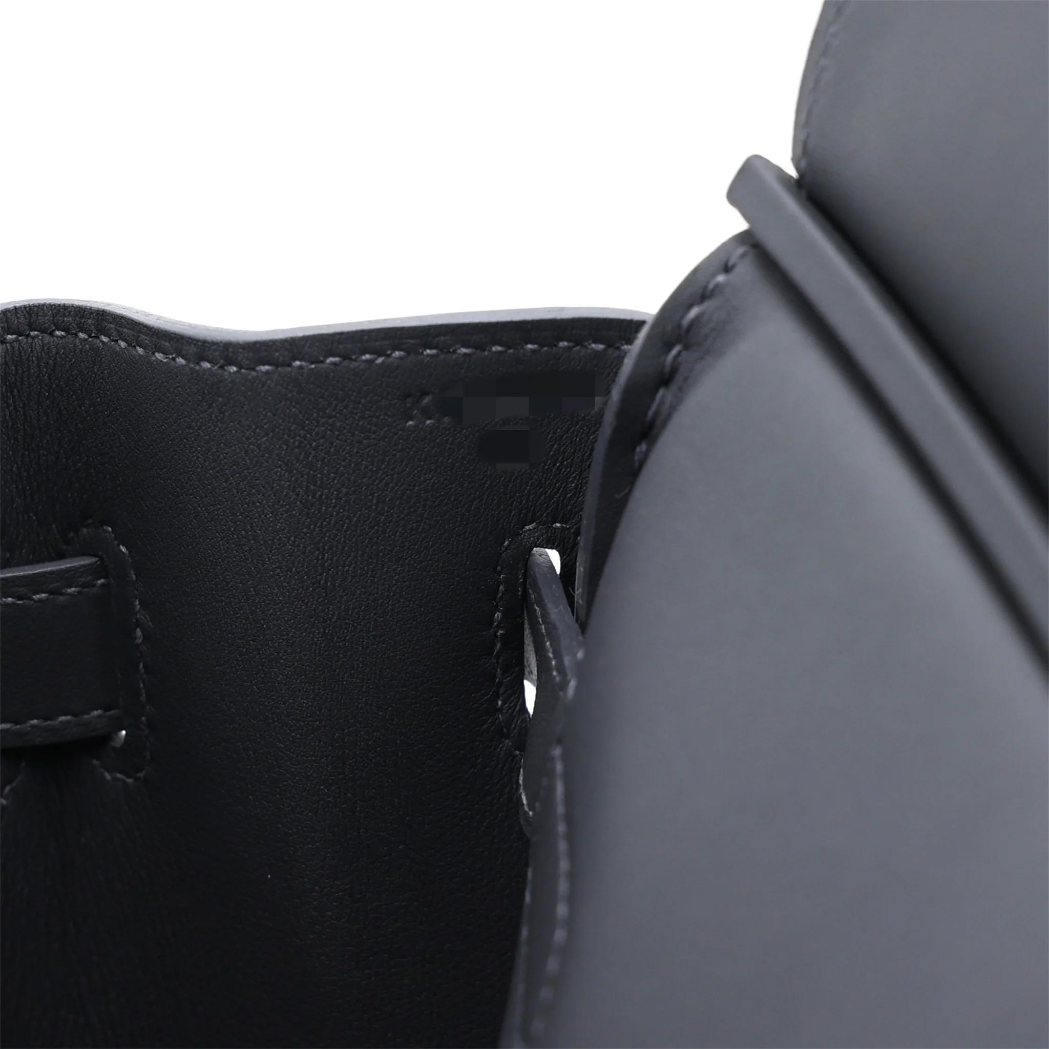 全新 HERMÈS 愛馬仕 限量收藏款 Birkin 30 Colormatic 85 石板灰 Ardoise Swift牛皮 香檳金扣 K刻 2025年 - 16