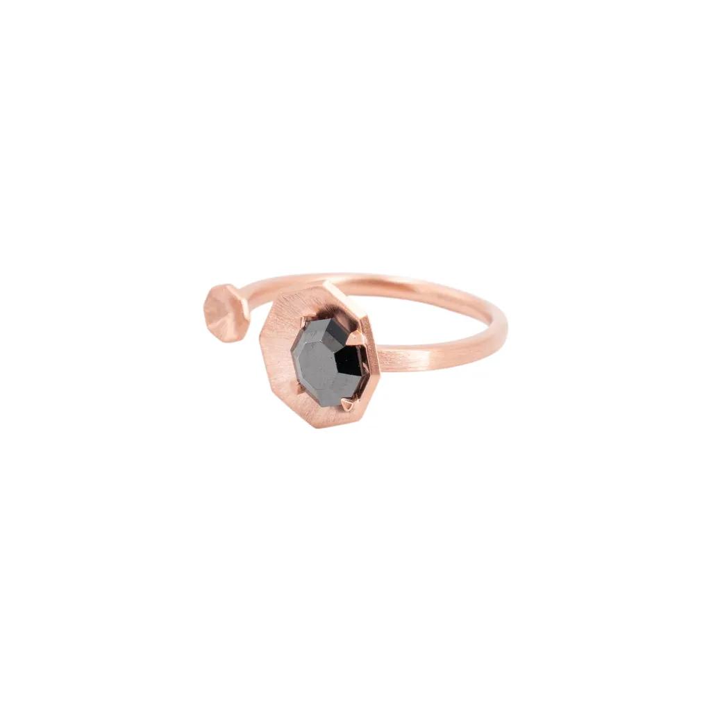 MIRA NOIR LUNAR ECLIPSE Ring Black