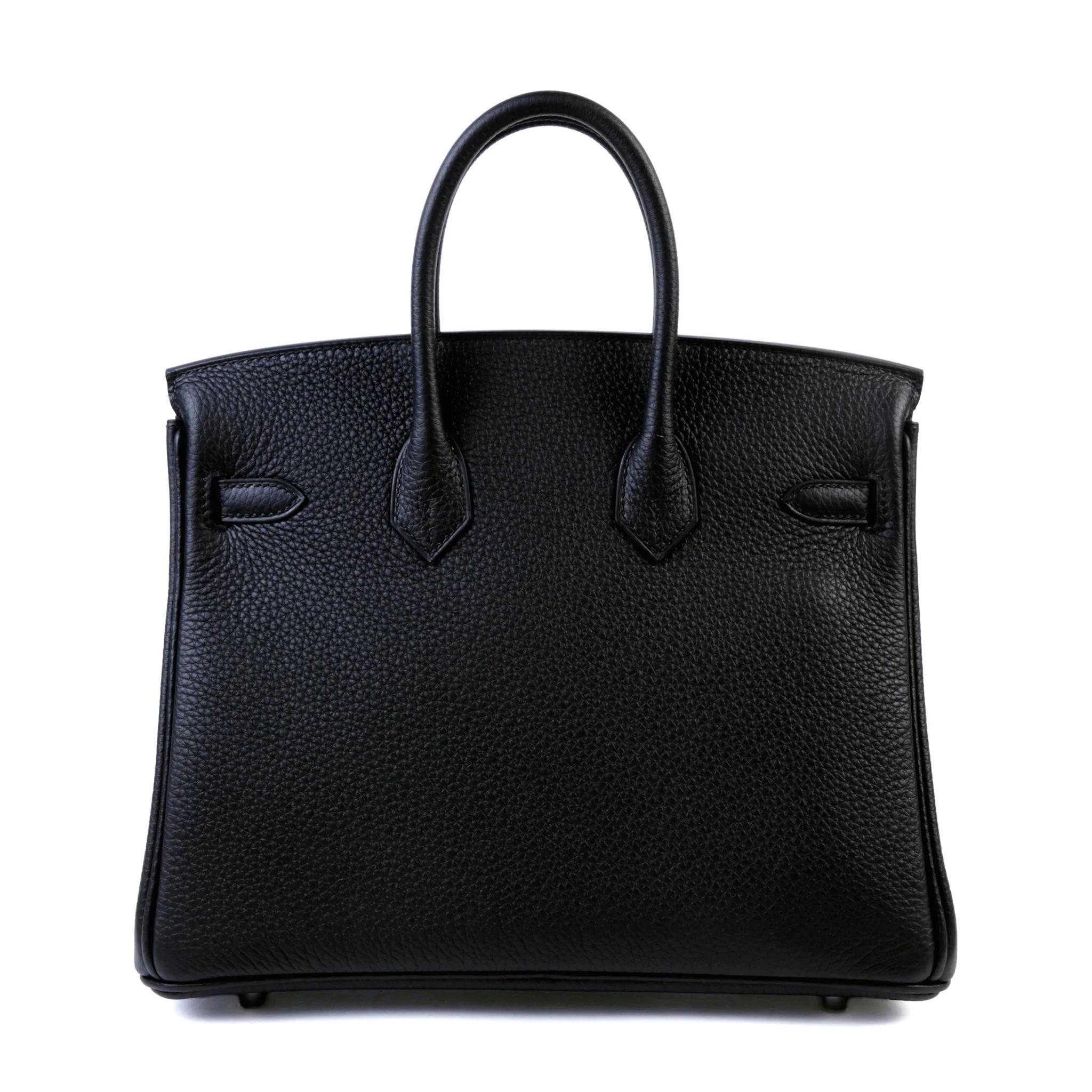 Brand New ( Rank N ) HERMÈS Birkin 25 Noir (89) Togo Palladium hardware G (2026) - 2