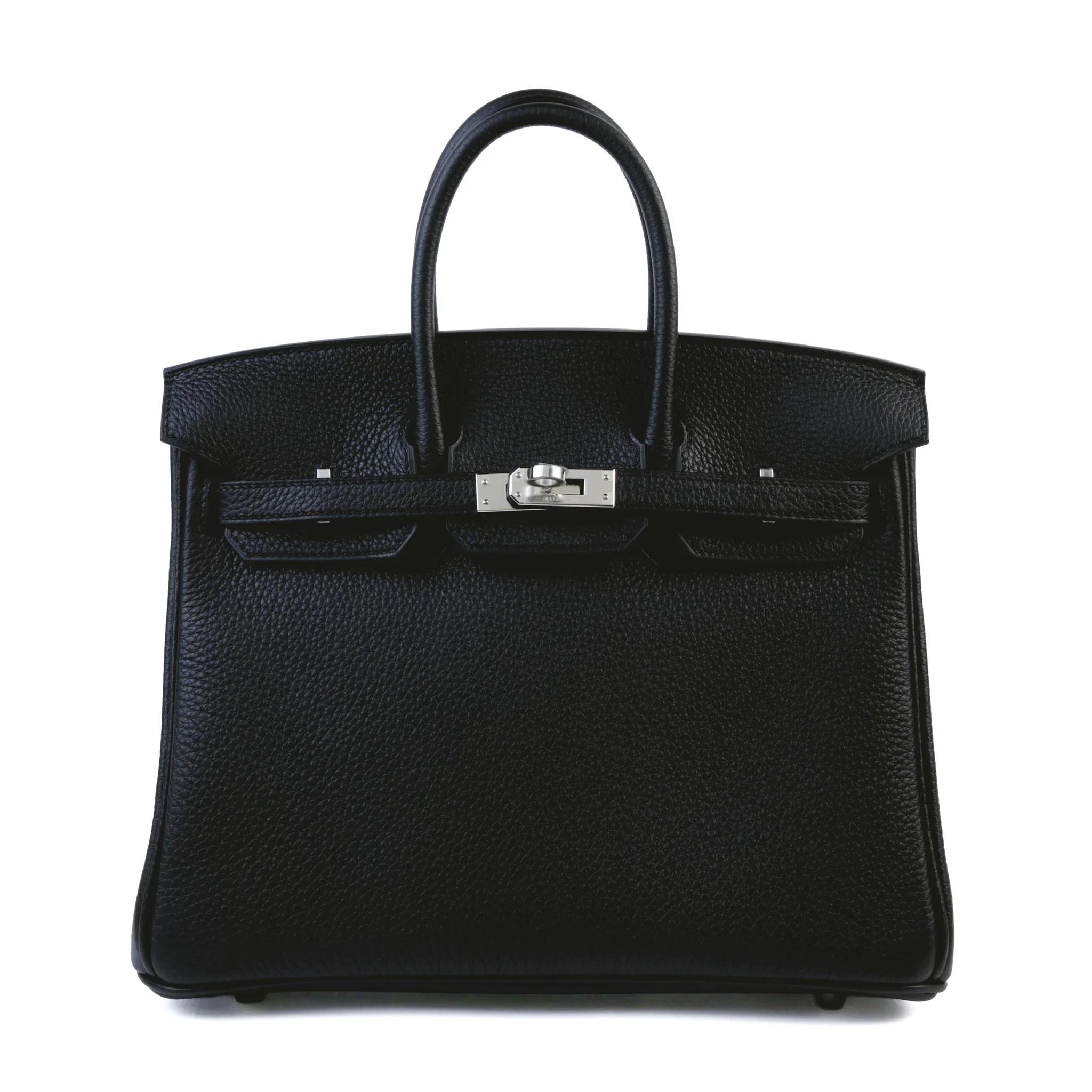 Brand New ( Rank N ) HERMÈS Birkin 25 Noir (89) Togo Palladium hardware G (2026) - 1