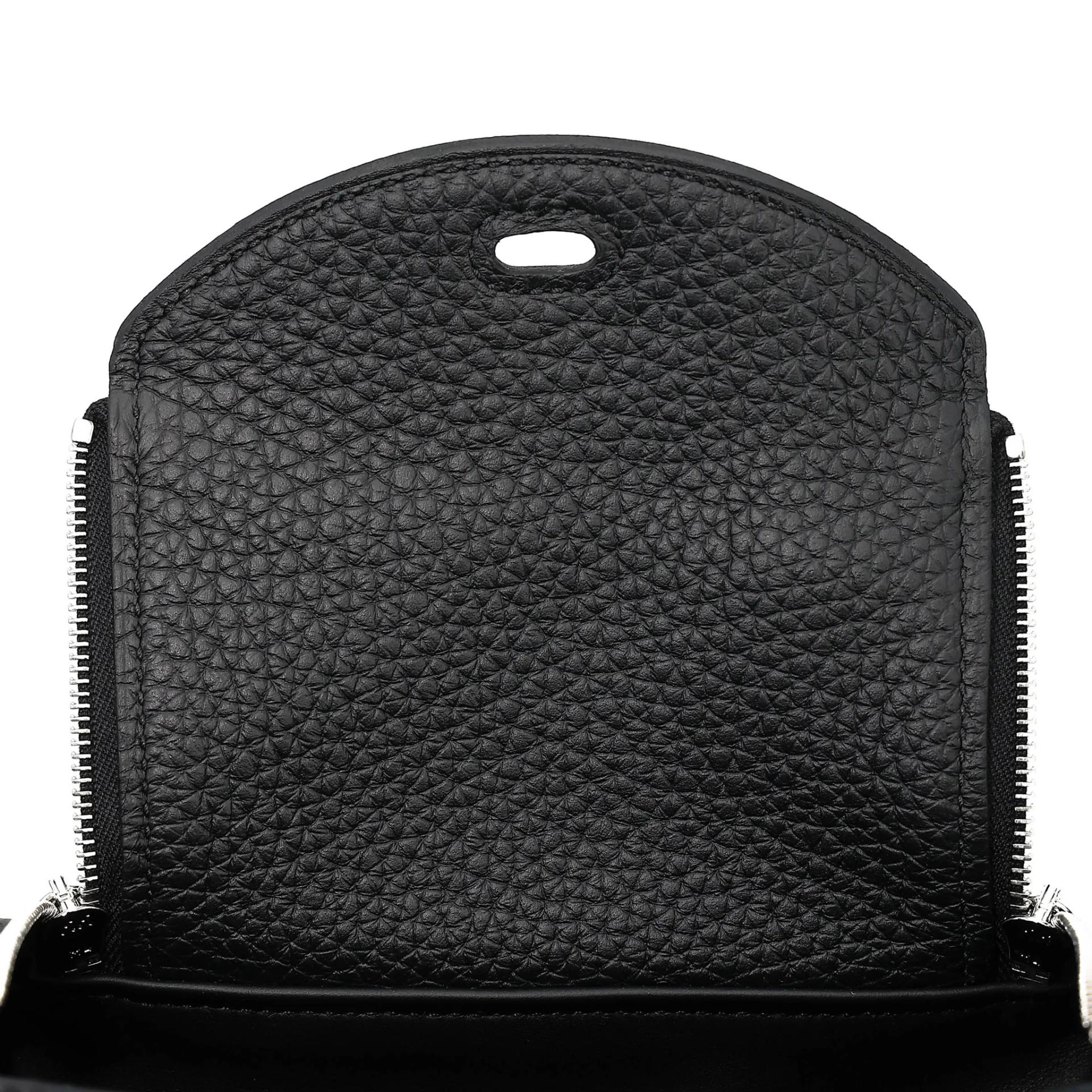 Brand New ( Rank N ) HERMÈS Mini Lindy II Noir (89) Clemence Palladium hardware G (2026) - 13