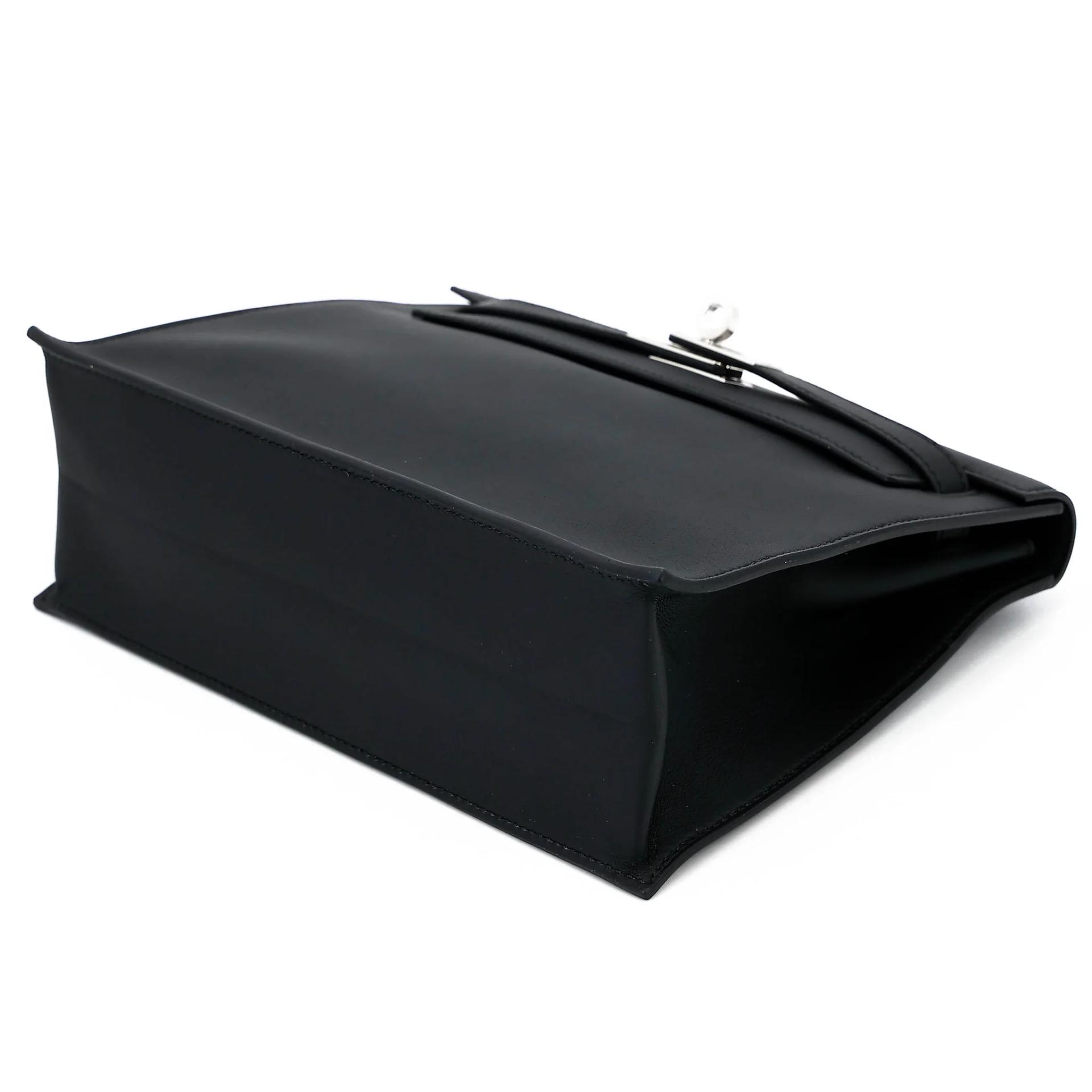 Brand New ( Rank N ) HERMÈS Kelly Danse Noir (89) Swift Palladium hardware G (2026) - 3