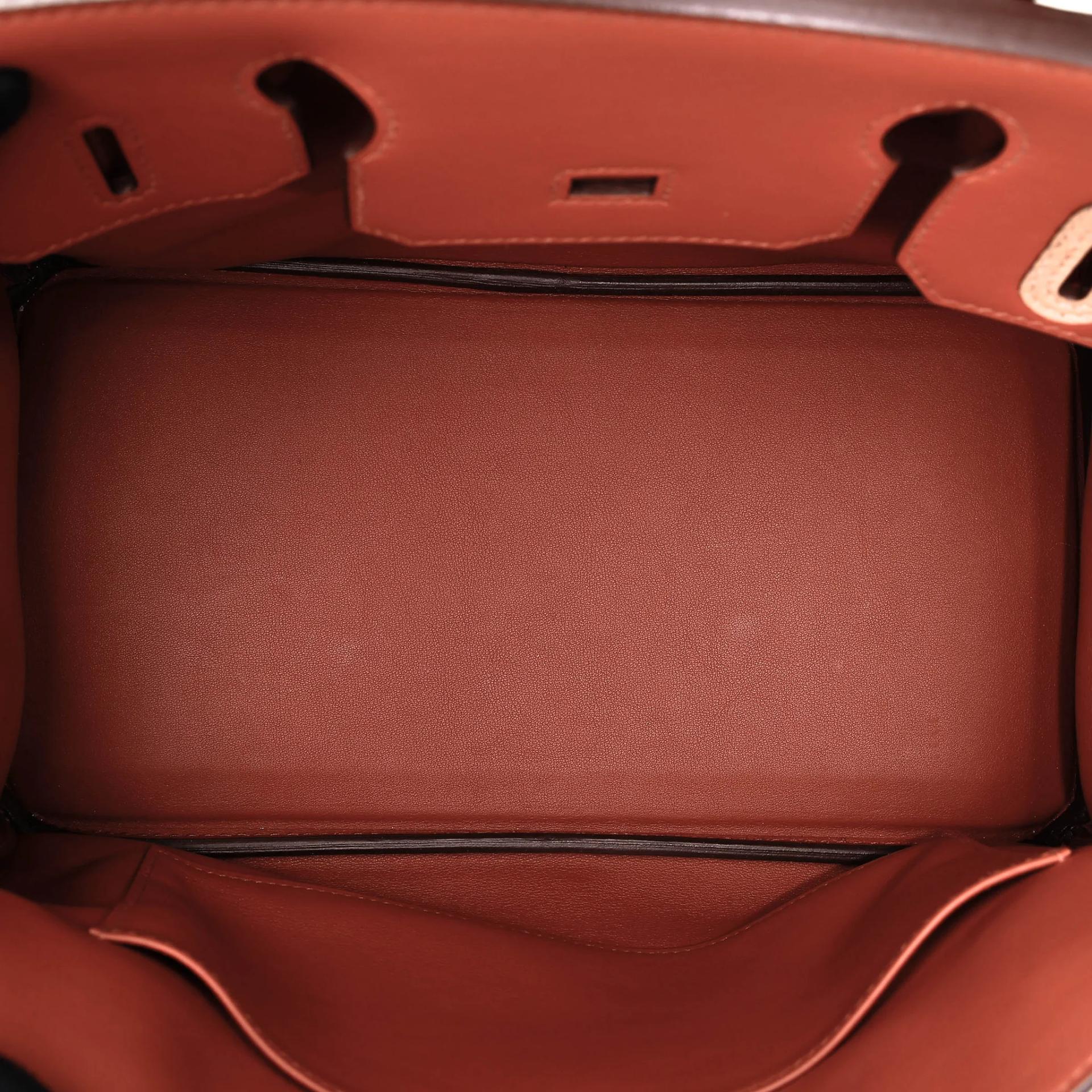 Very Good ( Rank A) HERMÈS Limited Edition Birkin 30 Colormatic Cuivre (6C) Nata (I2) Bleu Brume (T0) Chai (0M) Lime (9R) Swift Palladium hardware U (2022) - 30