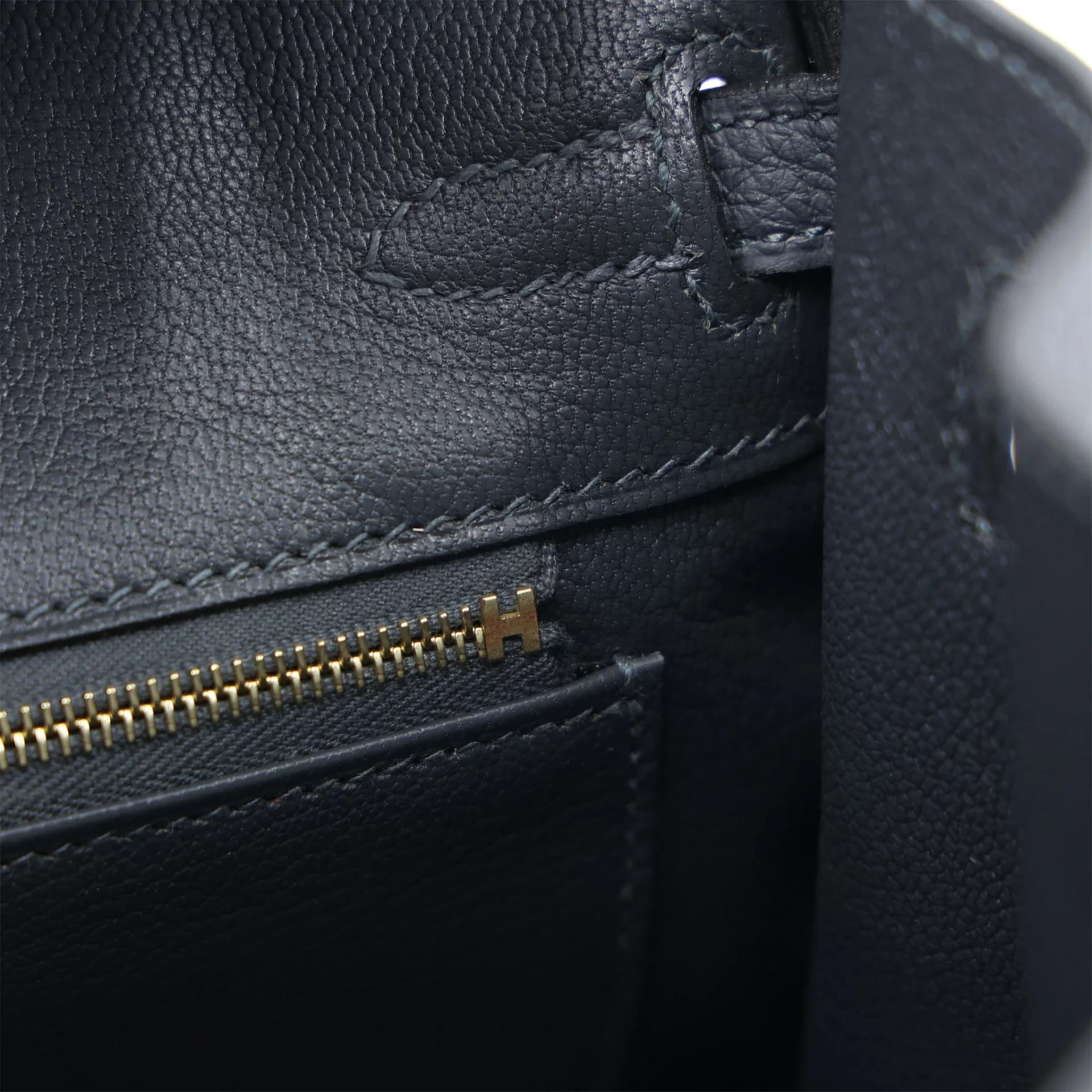 Brand New ( Rank N ) HERMÈS Birkin 25 Gris misty (H0) Togo Gold hardware G (2026) - 15
