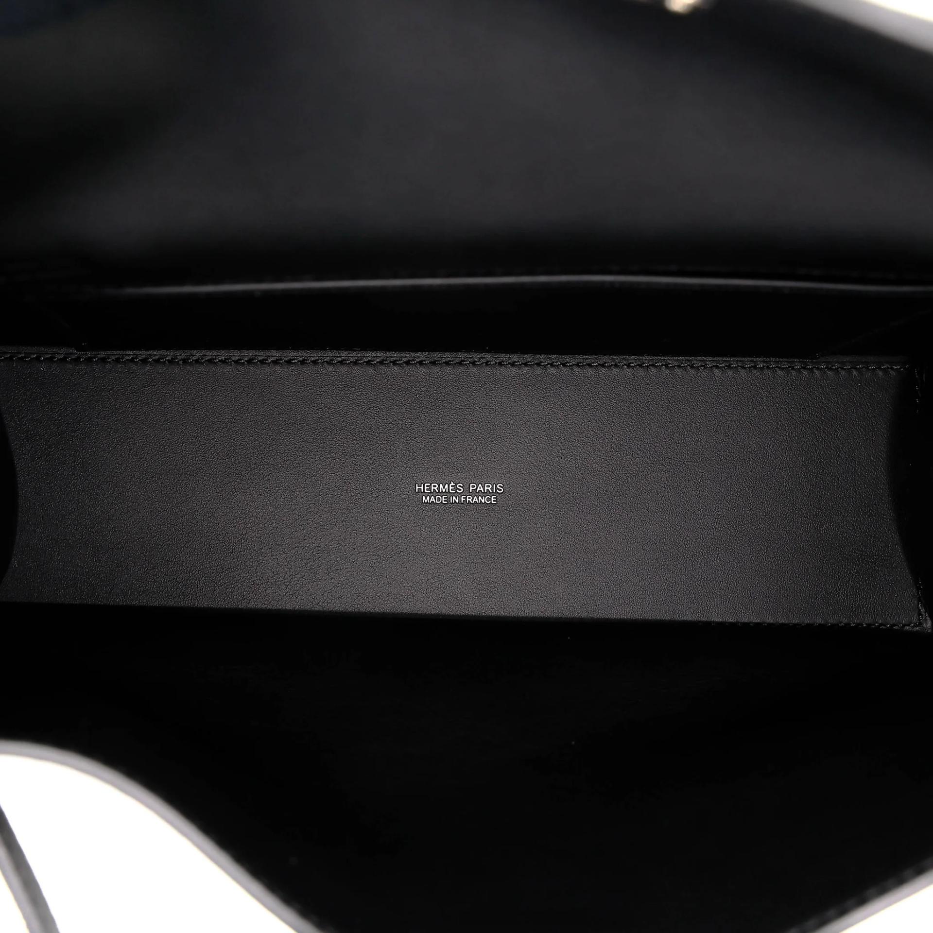 Brand New ( Rank N ) HERMÈS Kelly Danse Noir (89) Swift Palladium hardware G (2026) - 16