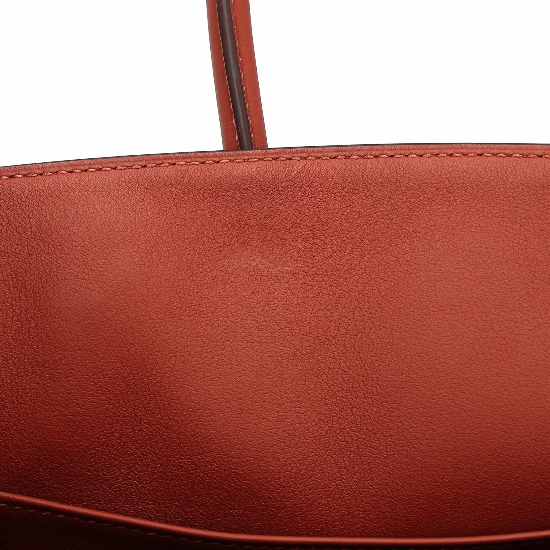 Very Good ( Rank A) HERMÈS Limited Edition Birkin 30 Colormatic Cuivre (6C) Nata (I2) Bleu Brume (T0) Chai (0M) Lime (9R) Swift Palladium hardware U (2022) - 26