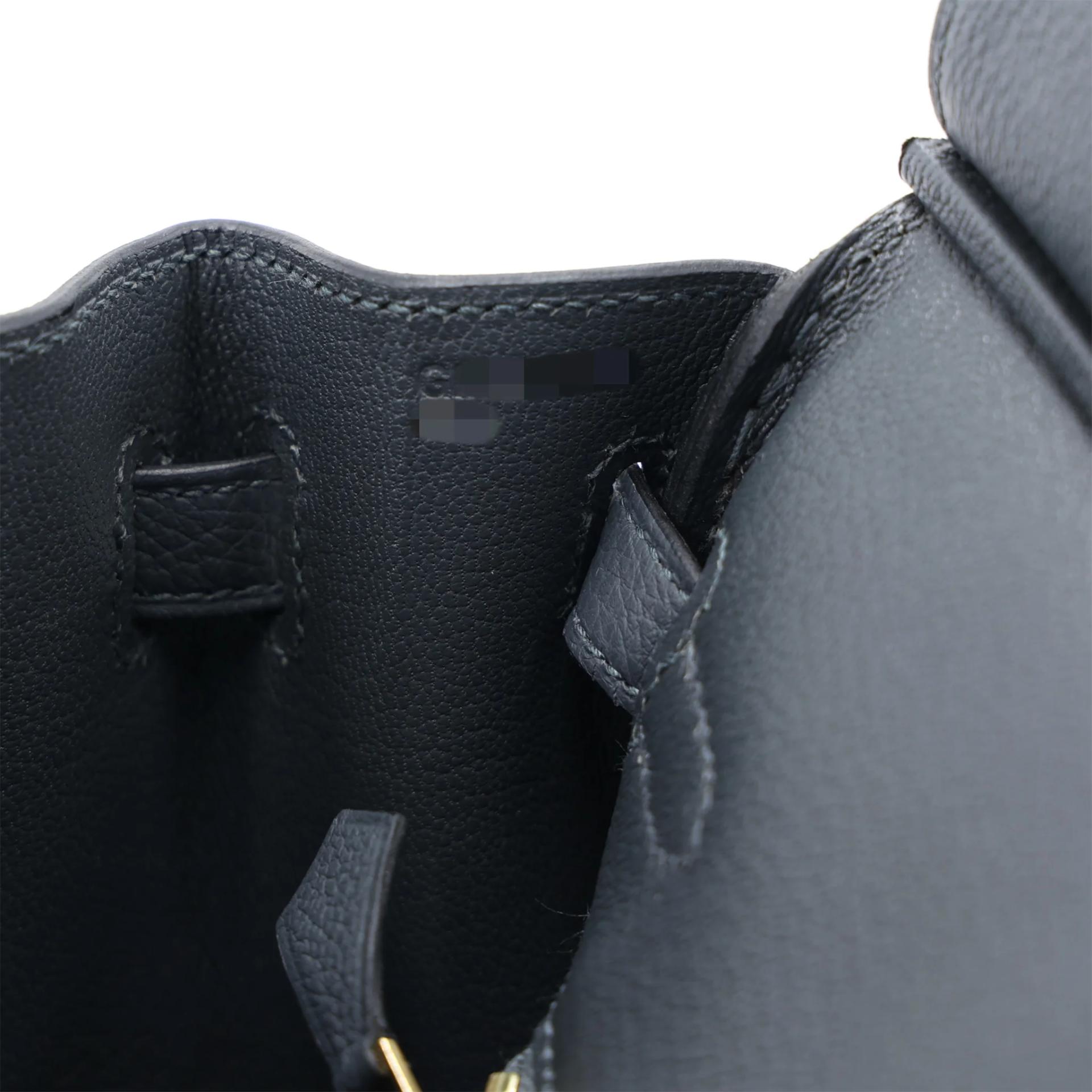 Brand New ( Rank N ) HERMÈS Birkin 25 Gris misty (H0) Togo Gold hardware G (2026) - 16