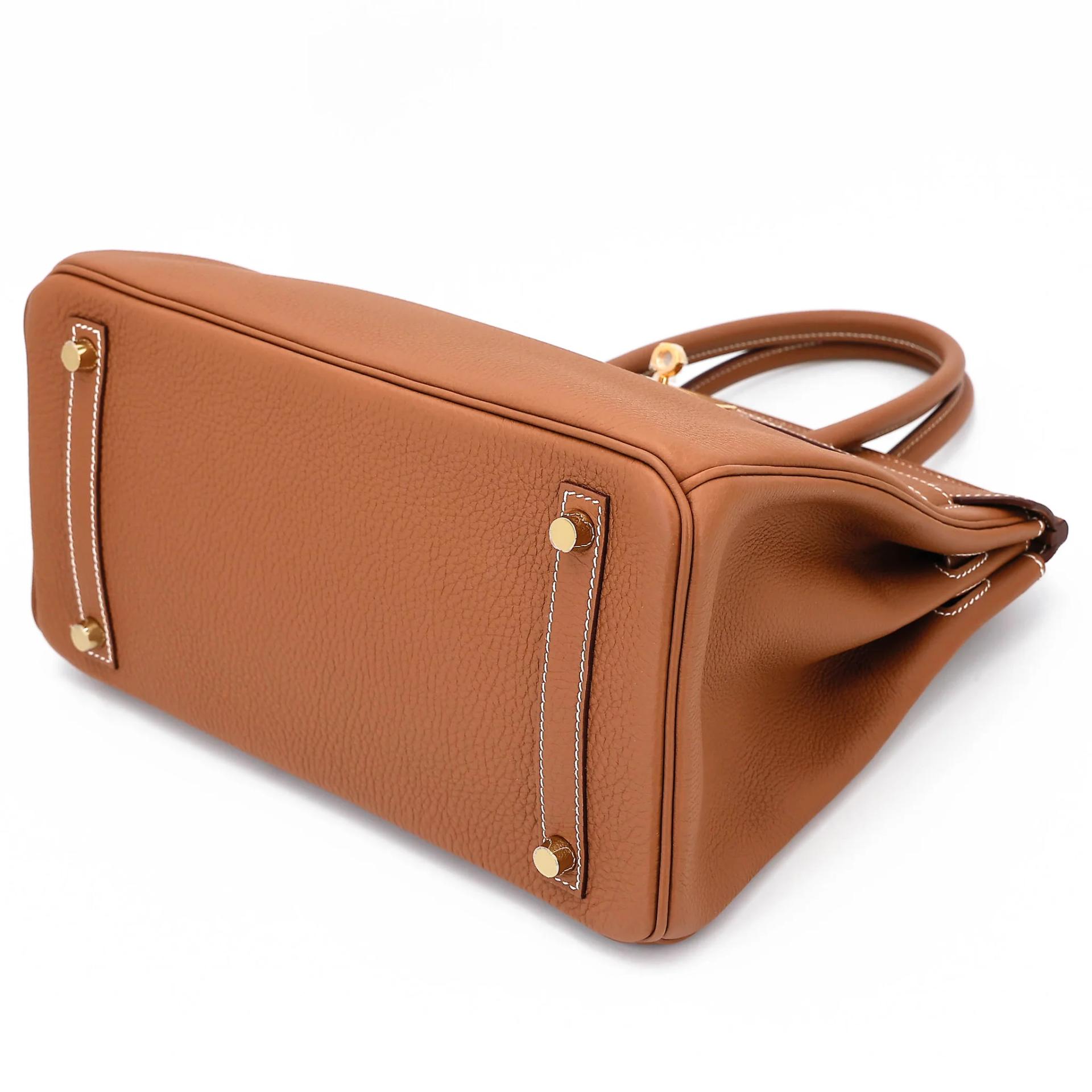 Unused ( Rank NS ) HERMÈS Birkin 30 Gold (37) Togo Palladium hardware U (2022) - 4