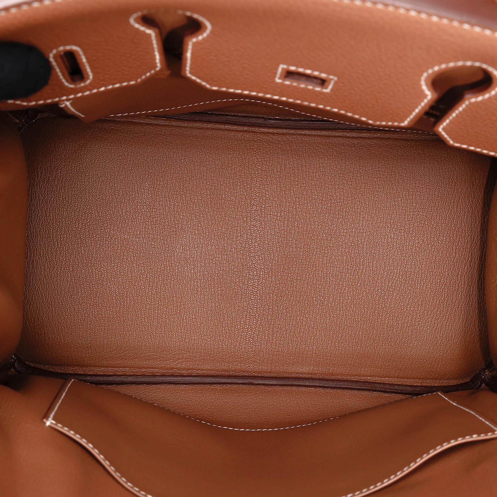 Very Good ( Rank A) HERMÈS Birkin 30 Gold (37) Togo Gold hardware D (2019) - 23