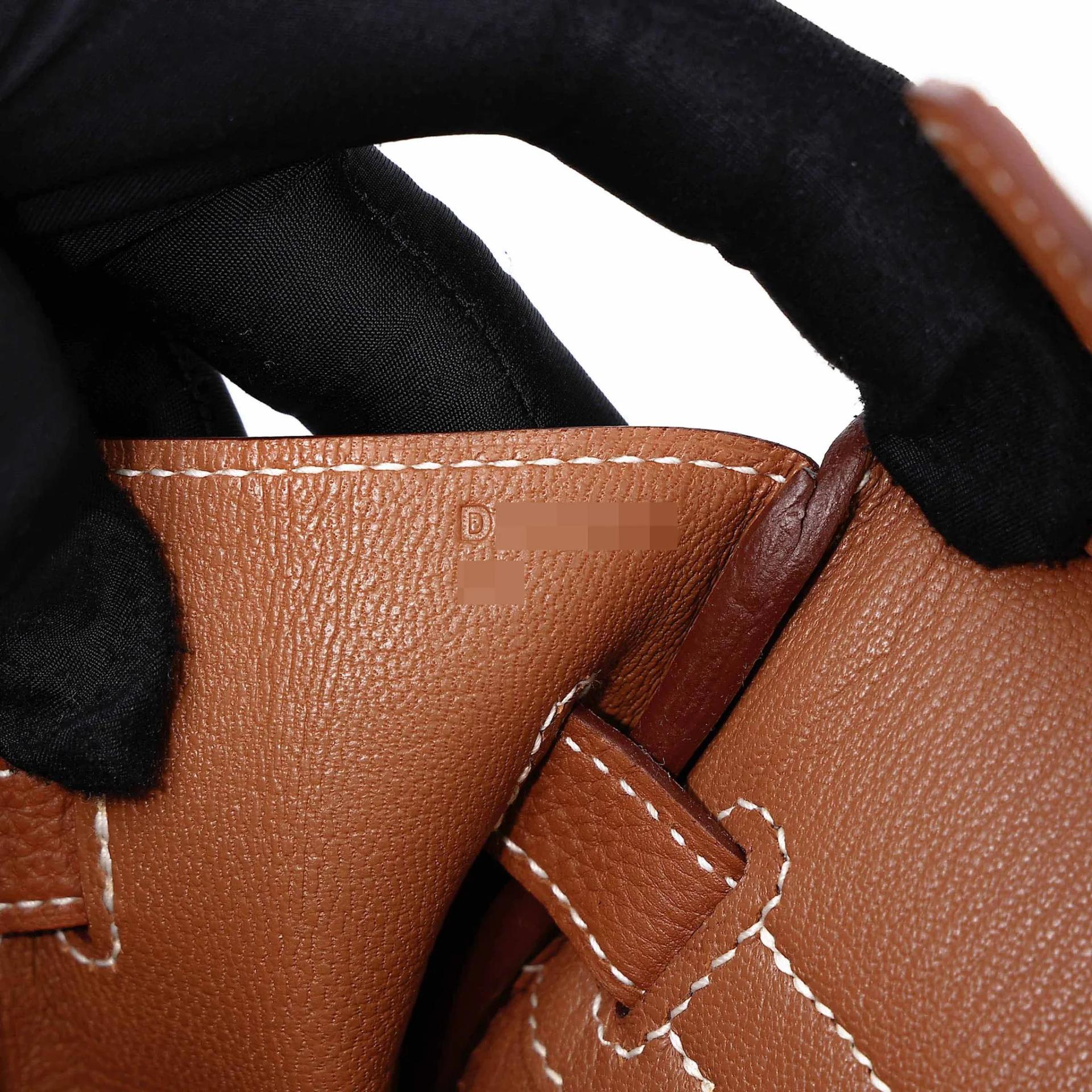 Very Good ( Rank A) HERMÈS Birkin 30 Gold (37) Togo Gold hardware D (2019) - 20
