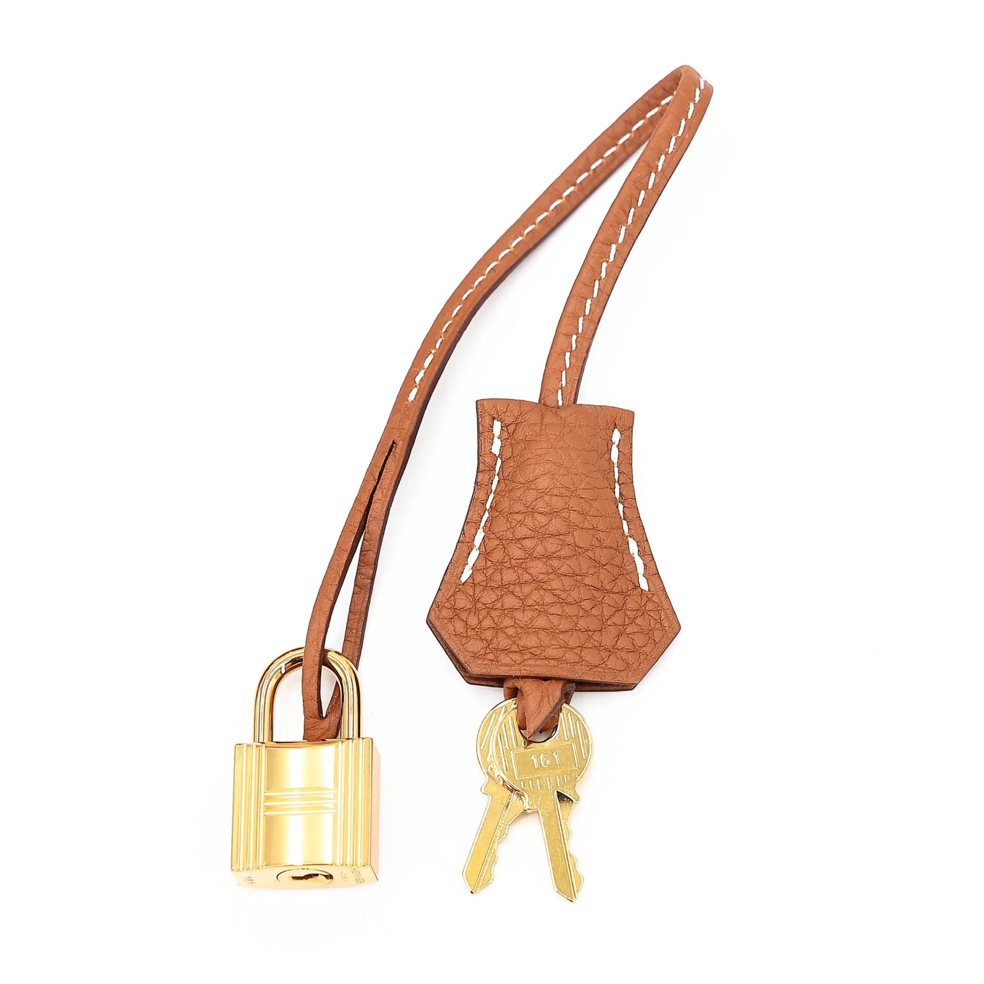 Very Good ( Rank A) HERMÈS Birkin 30 Gold (37) Togo Gold hardware D (2019) - 24