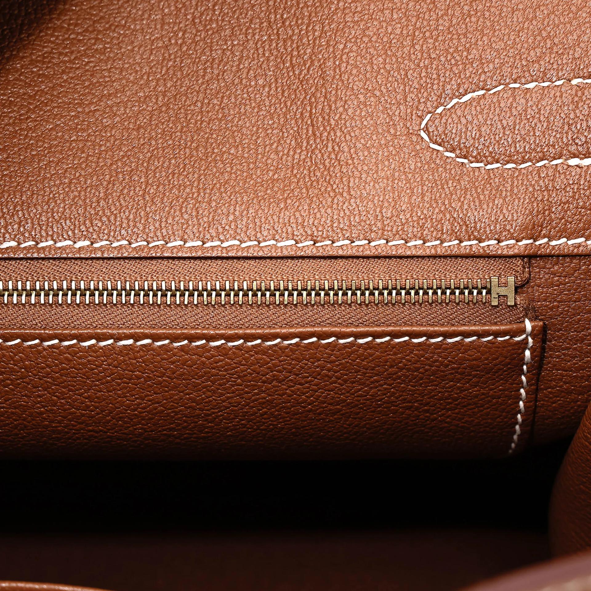 Unused ( Rank NS ) HERMÈS Birkin 30 Gold (37) Togo Palladium hardware U (2022) - 11