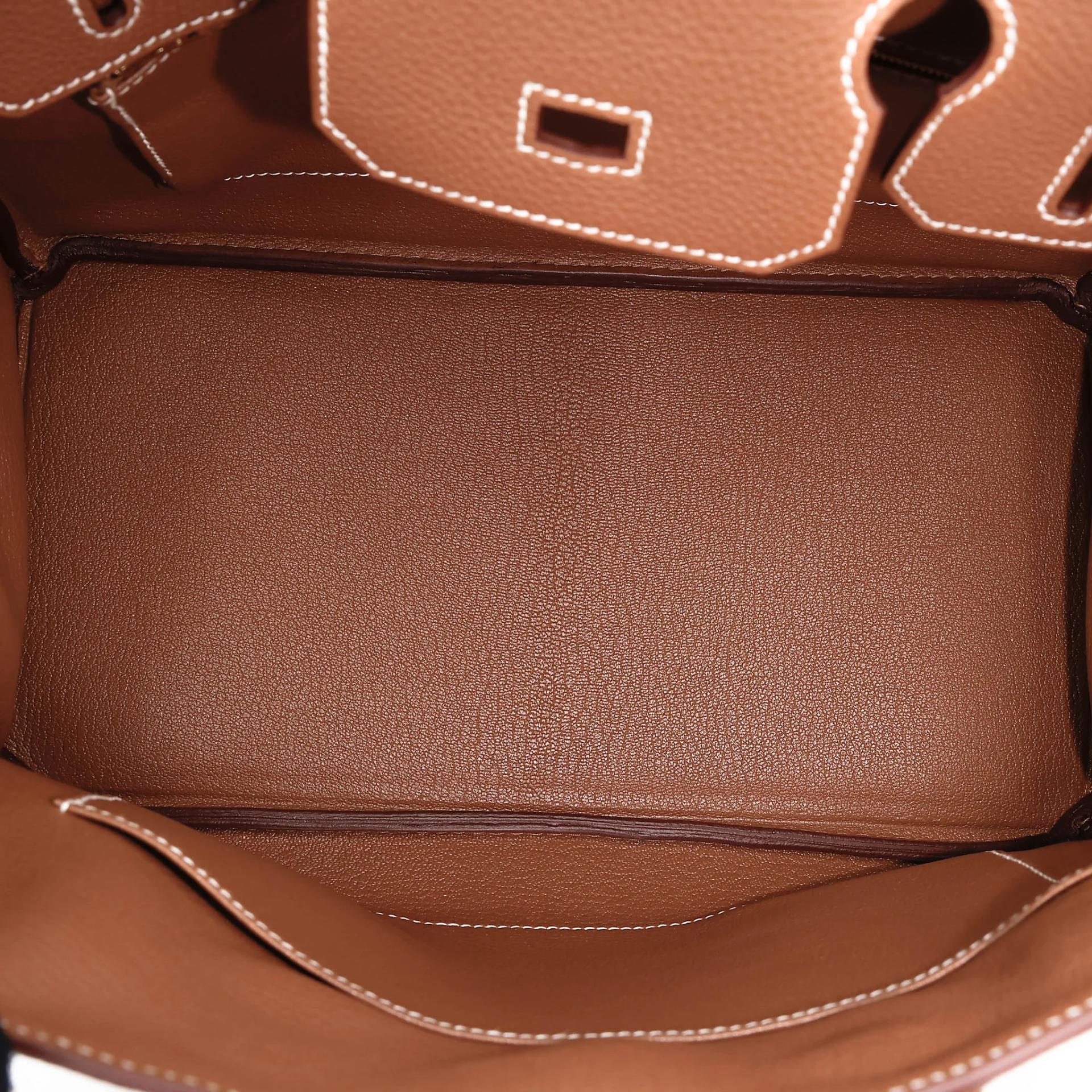 Unused ( Rank NS ) HERMÈS Birkin 30 Gold (37) Togo Palladium hardware U (2022) - 15