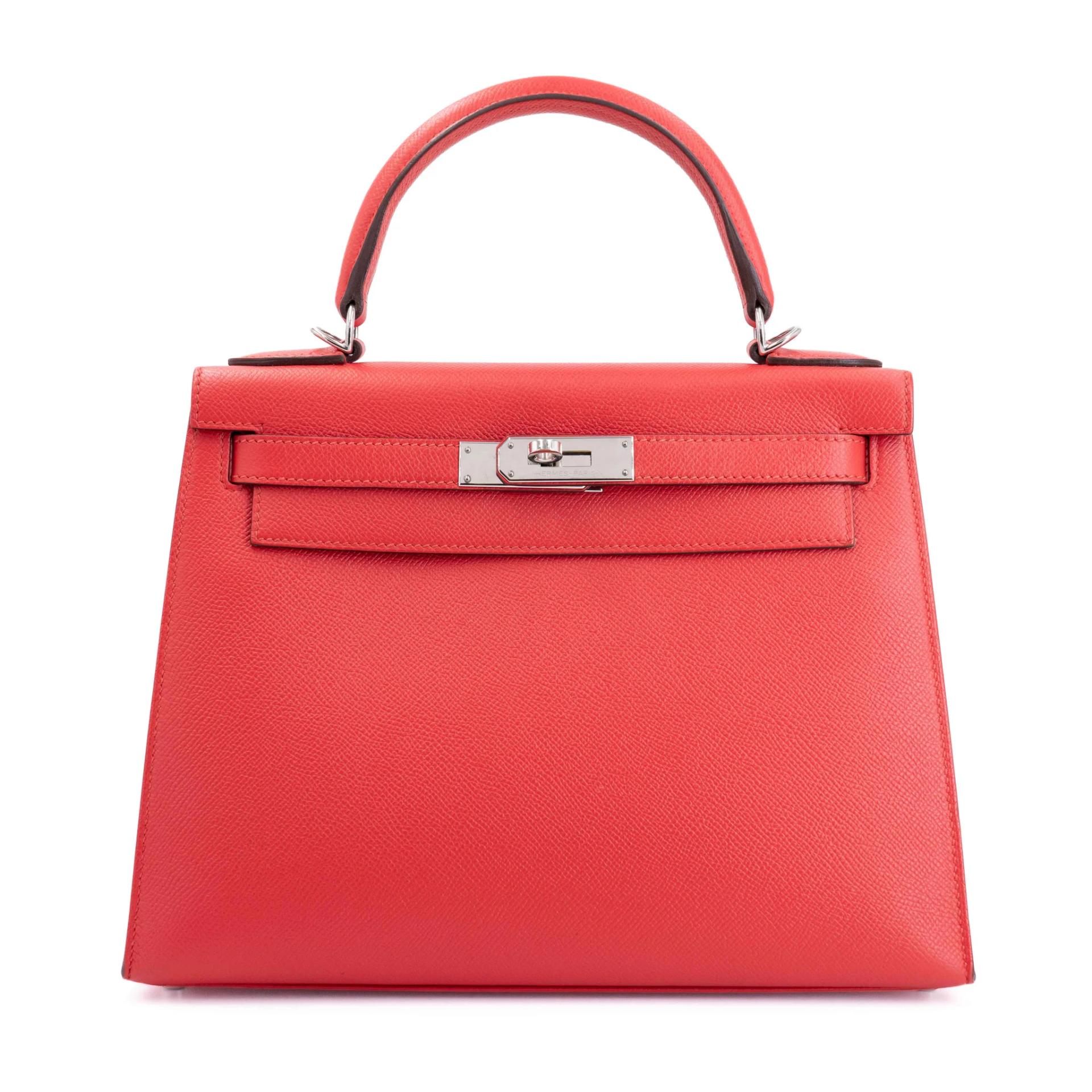 Kelly 28 Sellier Rouge de Coeur (S3)