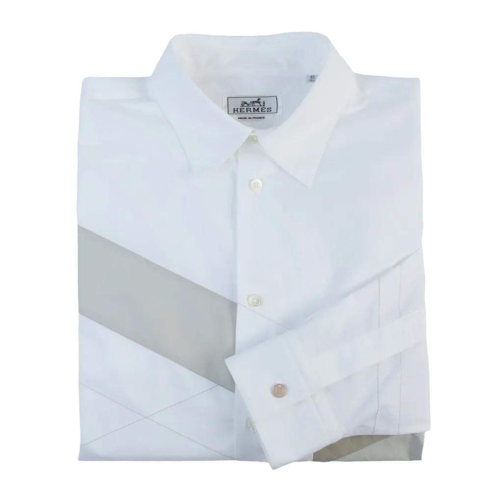 Jockey Boxy fit shirt White Gray