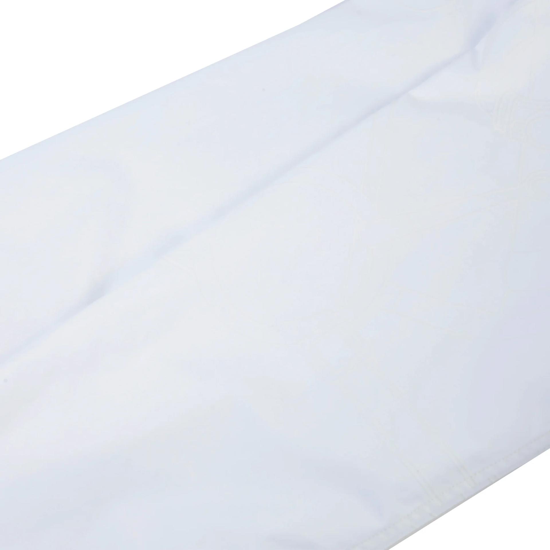 Brand New ( Rank N ) HERMÈS Eperon d'Or 3D Zipped Jacket White Cotton Palladium hardware - 3