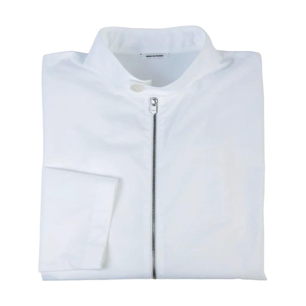 Eperon d'Or 3D Zipped Jacket White