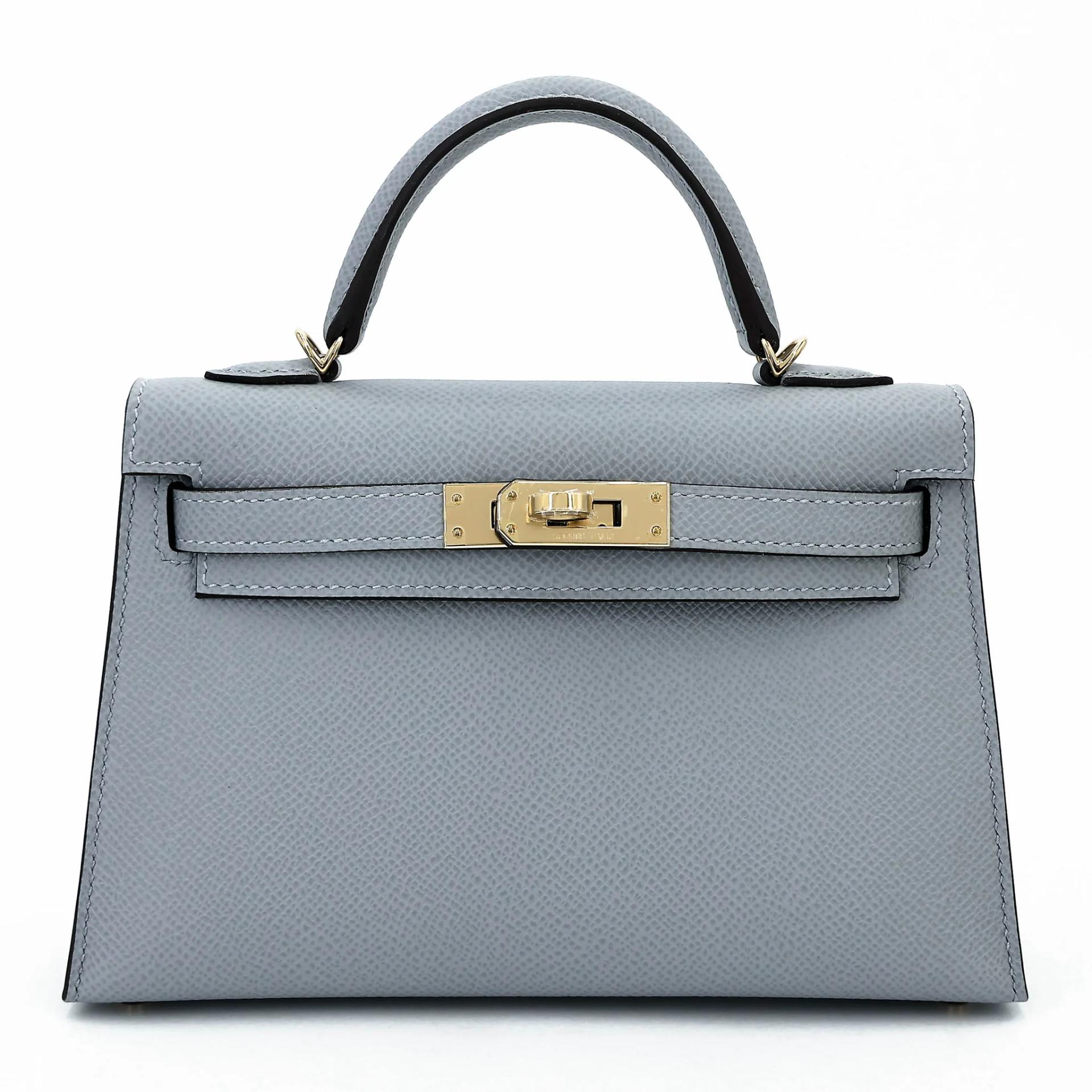 Mini Kelly II Gris Pantin (P0)