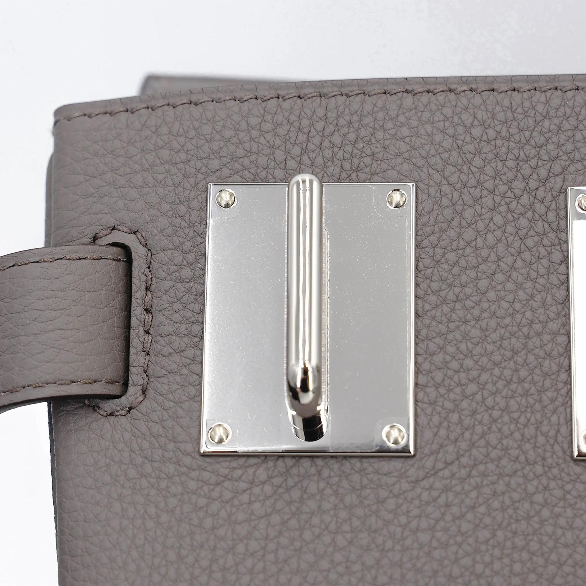 Brand New ( Rank N ) HERMÈS Hac a Dos PM Etain (8F) Togo Palladium hardware G (2026) - 13