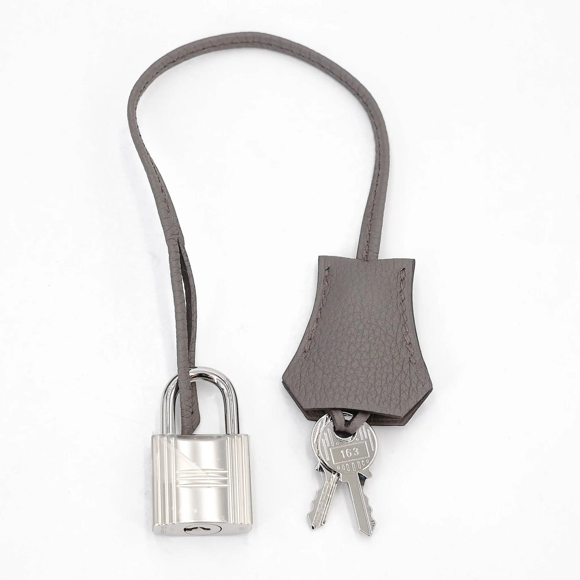 Brand New ( Rank N ) HERMÈS Hac a Dos PM Etain (8F) Togo Palladium hardware G (2026) - 19