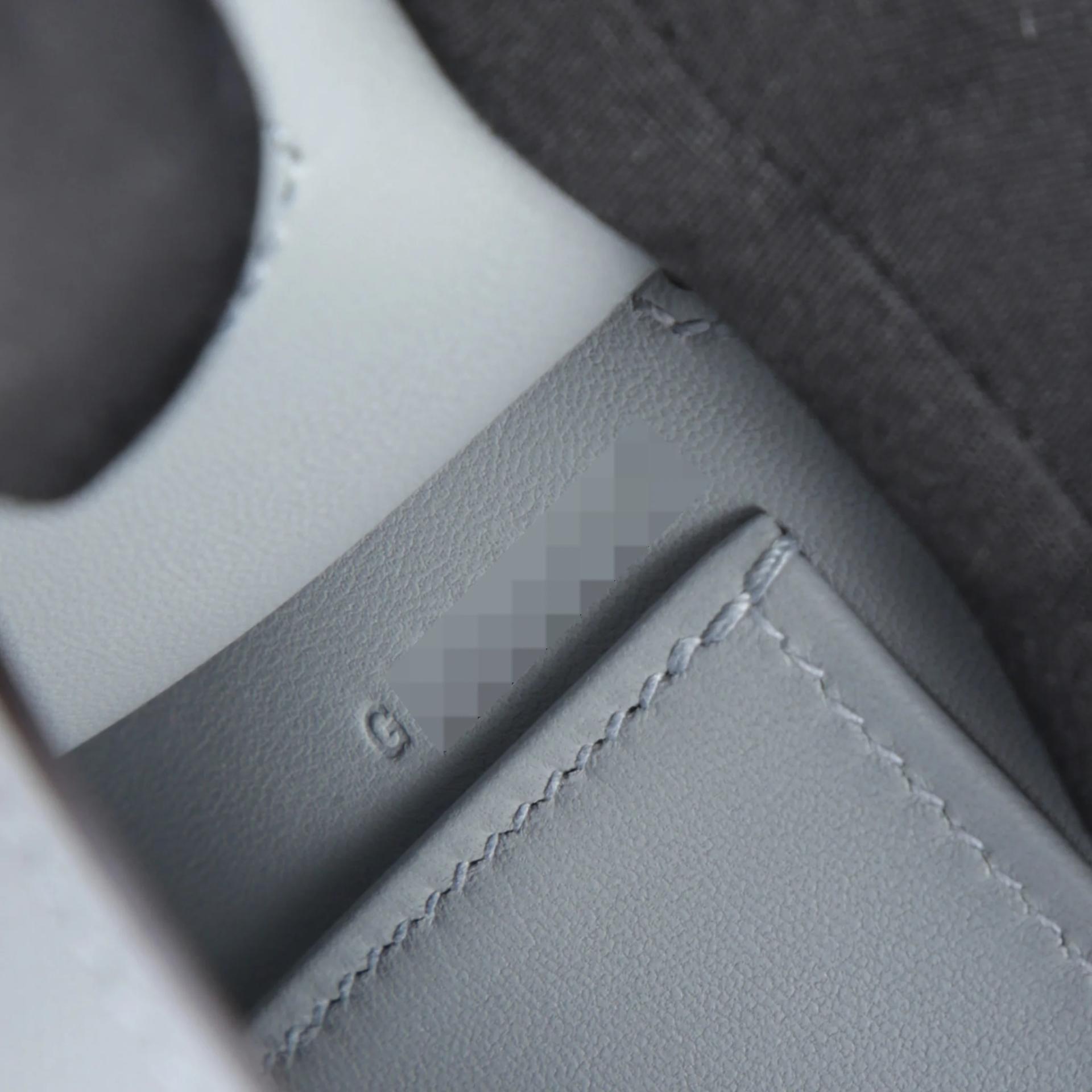 Brand New ( Rank N ) HERMÈS Mini Kelly II Gris Pantin (P0) Madame Palladium hardware G (2026) - 13