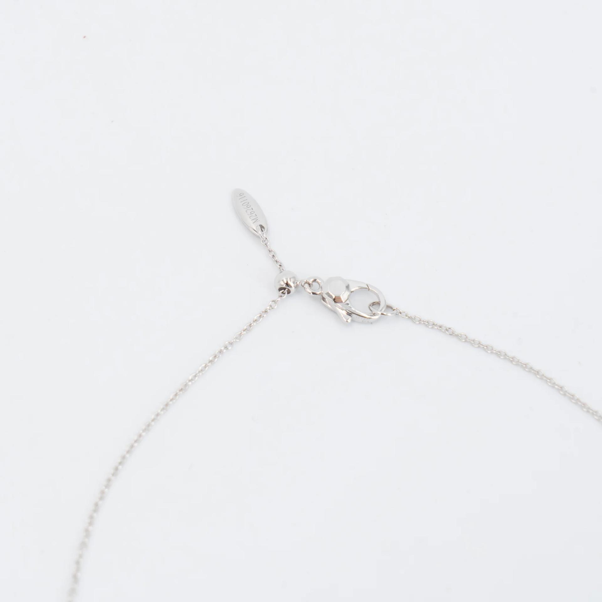 ランク N 新品 Mira THE MIRA エメラルド ネックレス グリーン K18ホワイトゴールド - 4