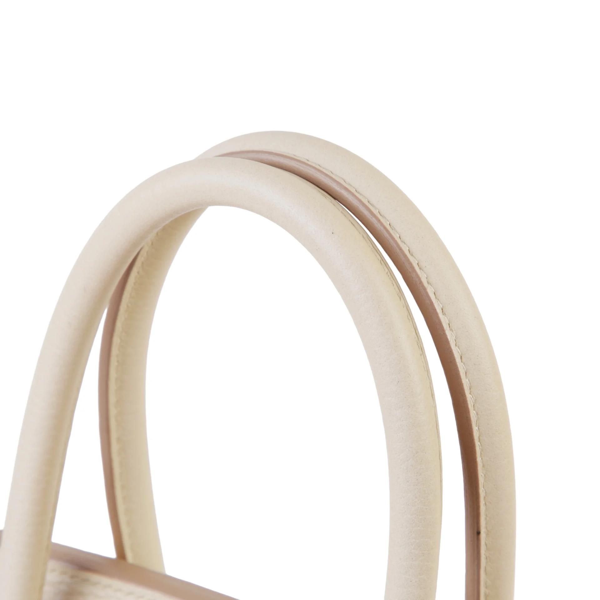 Very Good ( Rank A) HERMÈS Birkin 30 Beton (8L) Clemence Rose Gold hardware D (2019) - 3