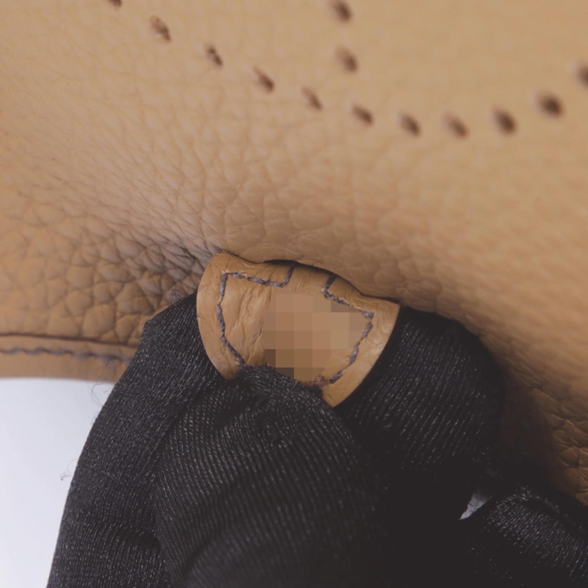 Brand New ( Rank N ) HERMÈS Mini Evelyne 16 Amazone 112cm Biscuit (4B) Clemence Palladium hardware K (2025) - 9
