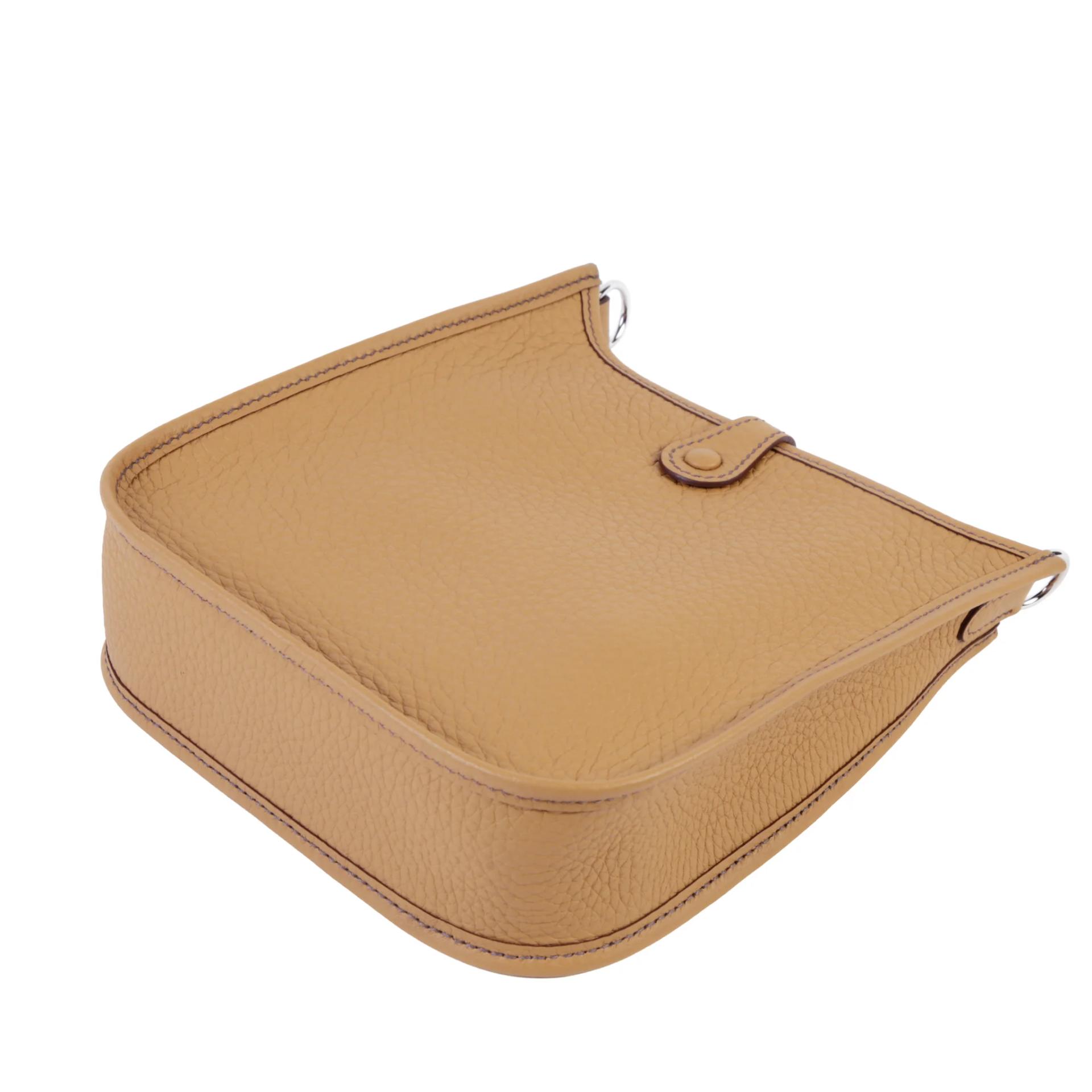 Brand New ( Rank N ) HERMÈS Mini Evelyne 16 Amazone 112cm Biscuit (4B) Clemence Palladium hardware K (2025) - 6