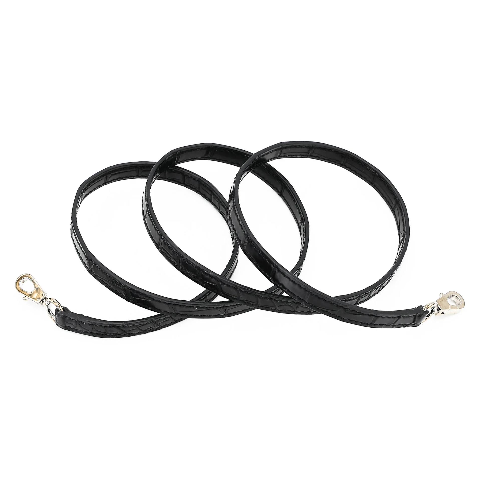 Very Good ( Rank A) HERMÈS Mini Kelly II Noir (89) Matte Alligator Palladium hardware C (2018) - 25