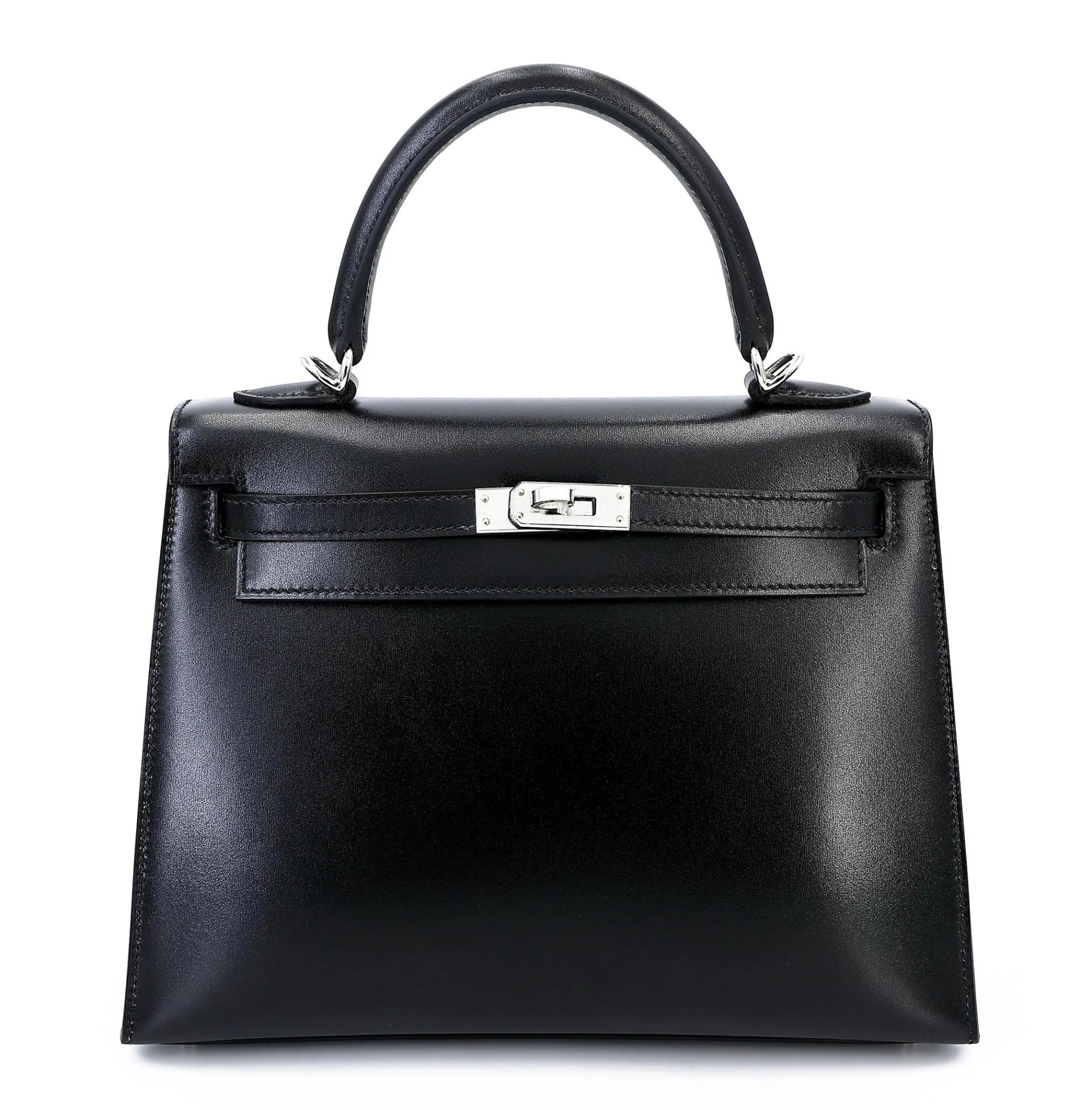 Kelly 25 Sellier Noir (89)