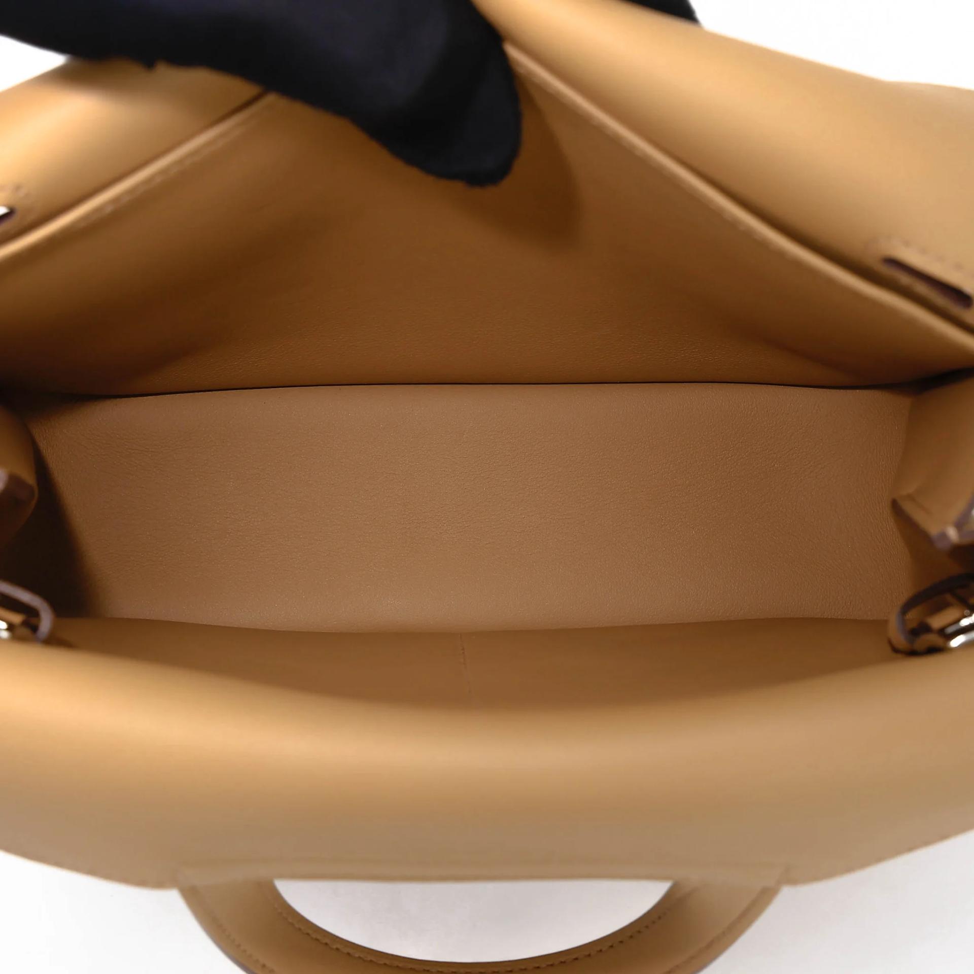 Excellent ( Rank SA ) HERMÈS Halzan Mini Biscuit (4B) Swift Palladium hardware G (2026) - 17