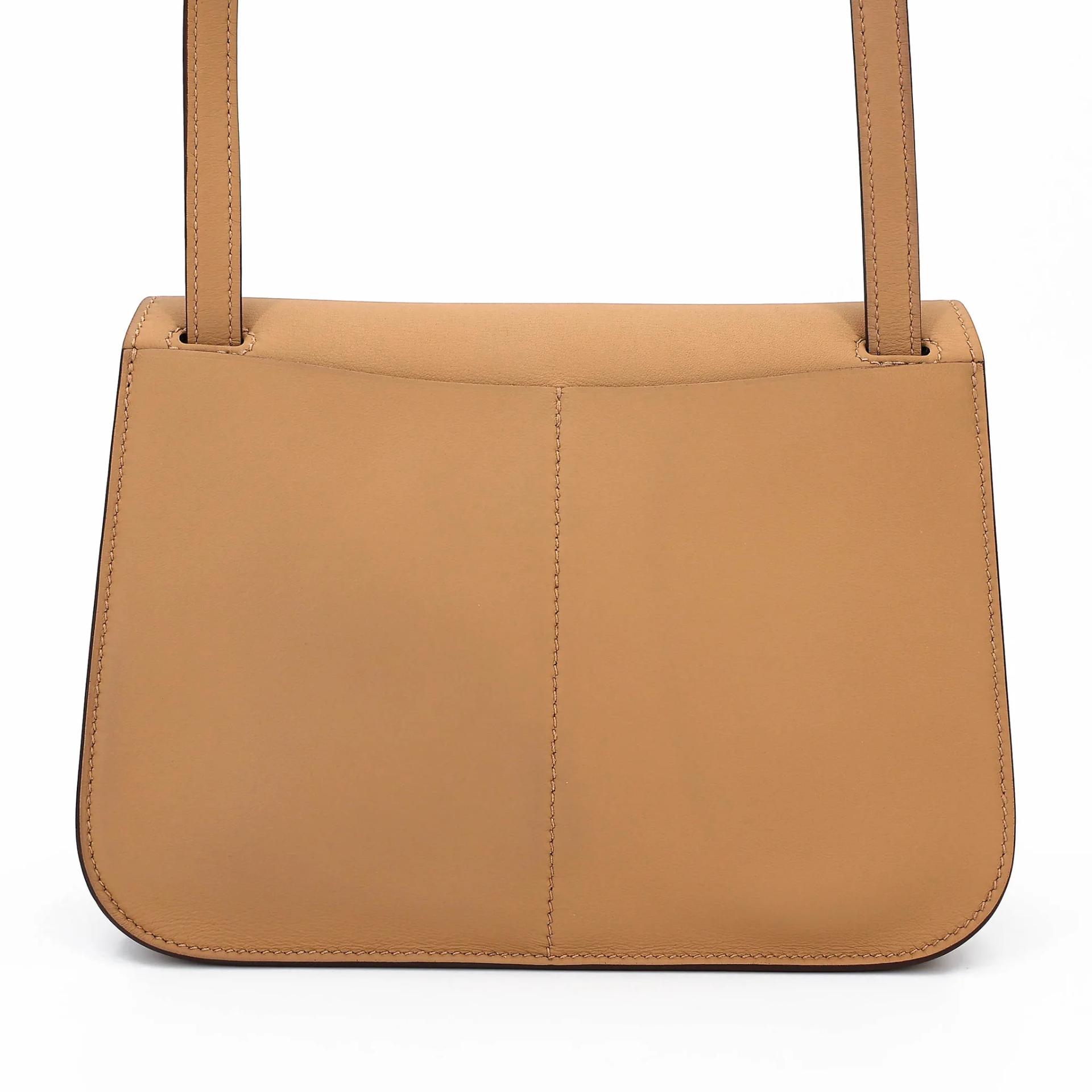 Excellent ( Rank SA ) HERMÈS Halzan Mini Biscuit (4B) Swift Palladium hardware G (2026) - 2