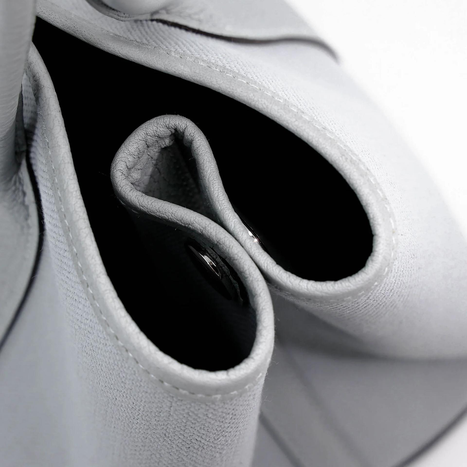 Brand New ( Rank N ) HERMÈS Garden Party TPM Gris Pantin (P0) Toile H canvas Negonda Palladium hardware G (2026) - 14