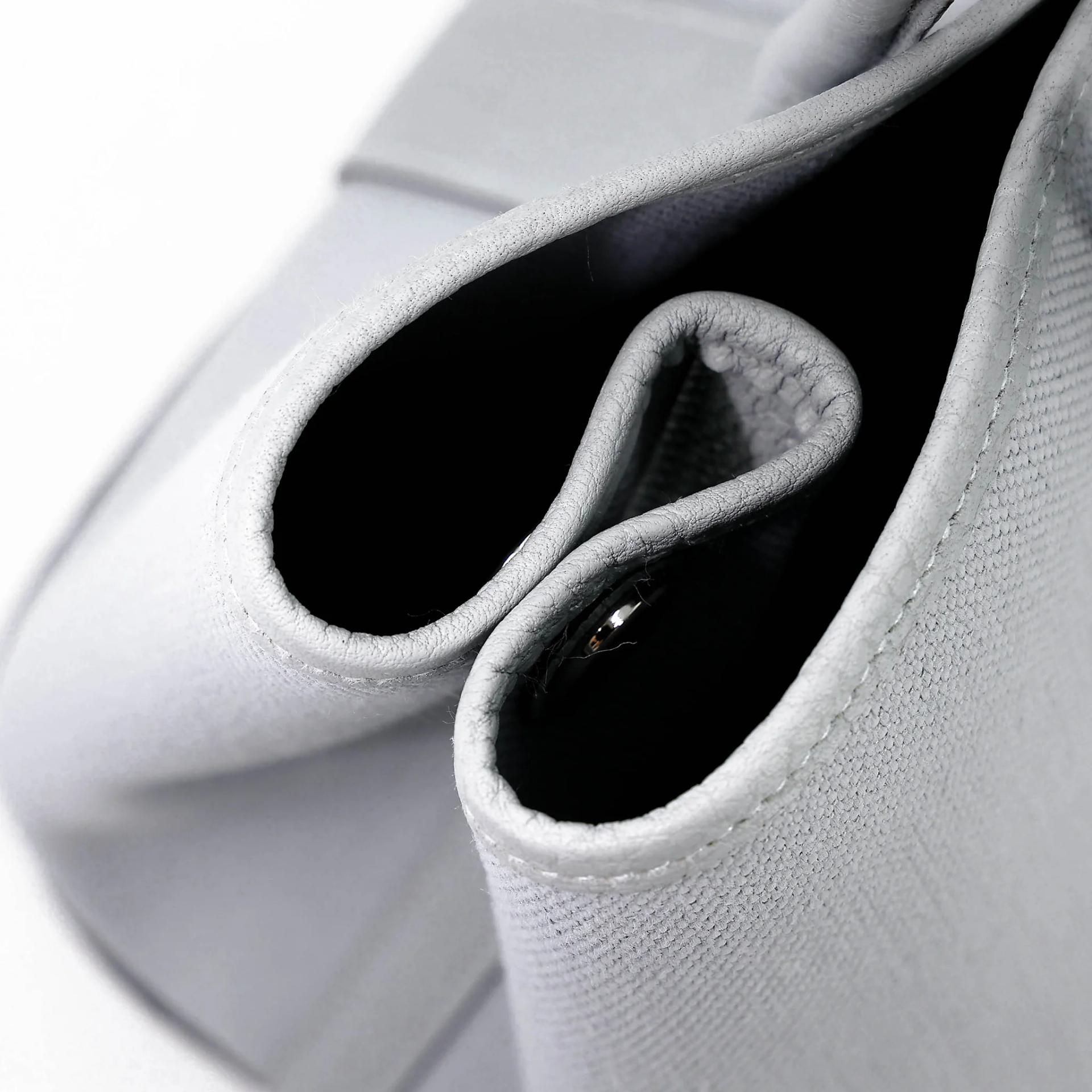 Brand New ( Rank N ) HERMÈS Garden Party TPM Gris Pantin (P0) Toile H canvas Negonda Palladium hardware G (2026) - 15