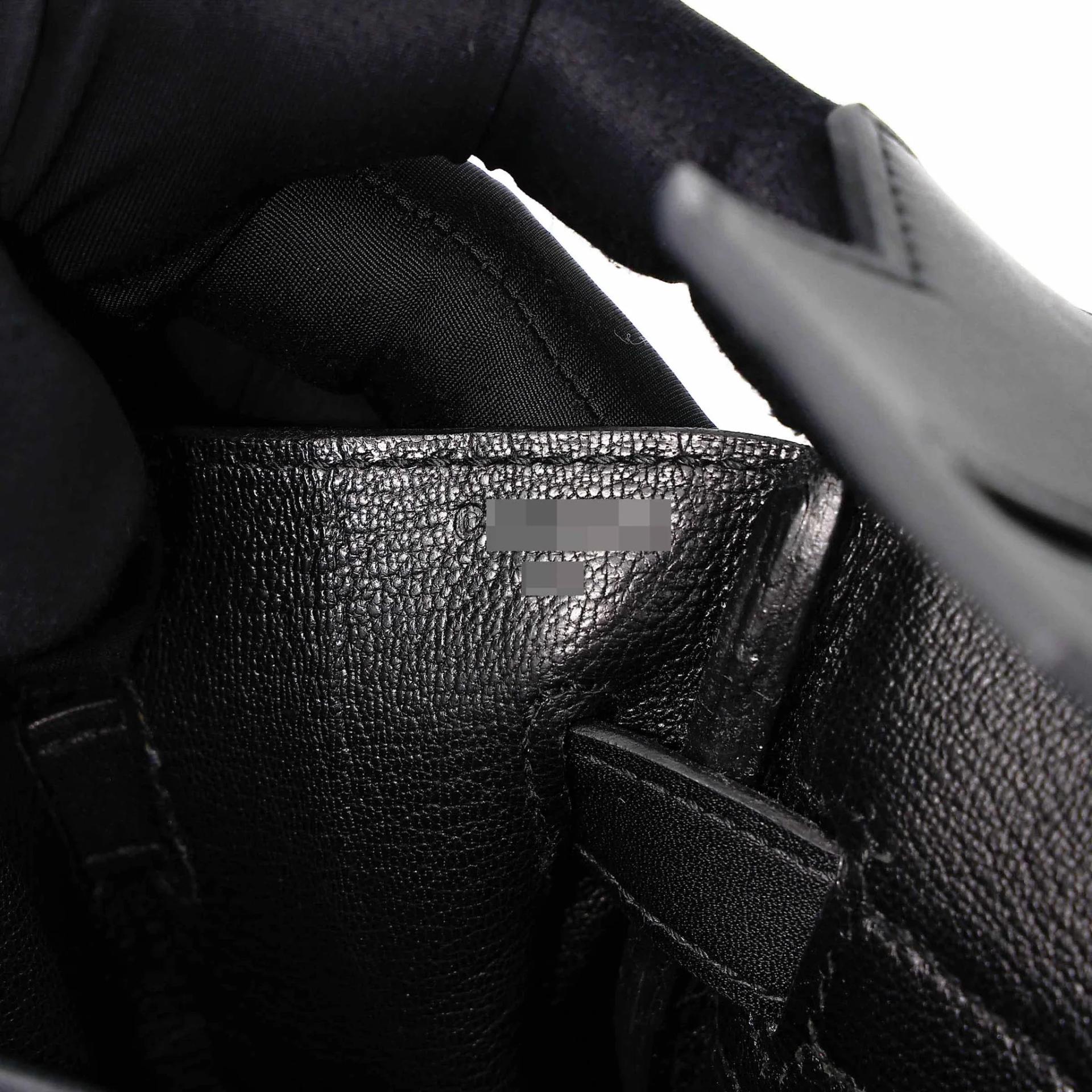 Good ( Rank AB) HERMÈS Birkin 30 Noir (89) Jonathan Gold hardware C (2018) - 27